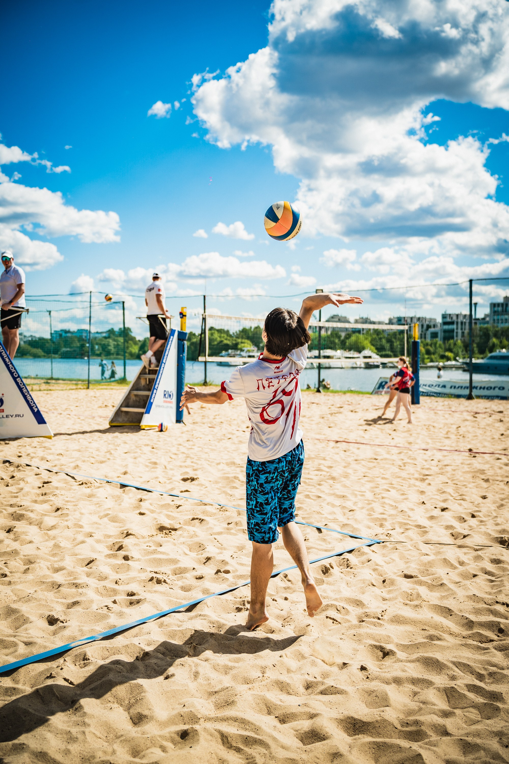Пляжный волейбол. Репортажный и портретный фотограф в Санкт-Петербурге Пчелинов Александр