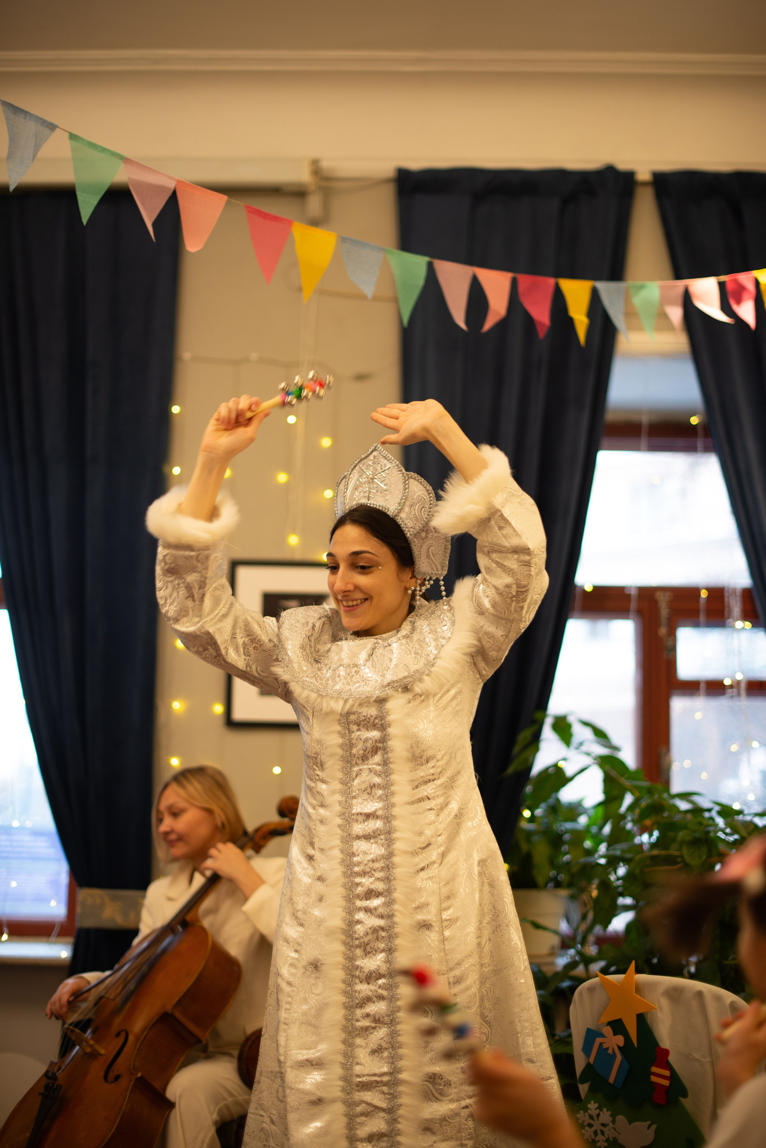 Музыкальная Новогодняя Ёлка в Доме Телешова и Mozart for kids. Victoria Radjevna Репортажный Fashion Фотограф- Видеограф Санкт-Петербурга и Москвы