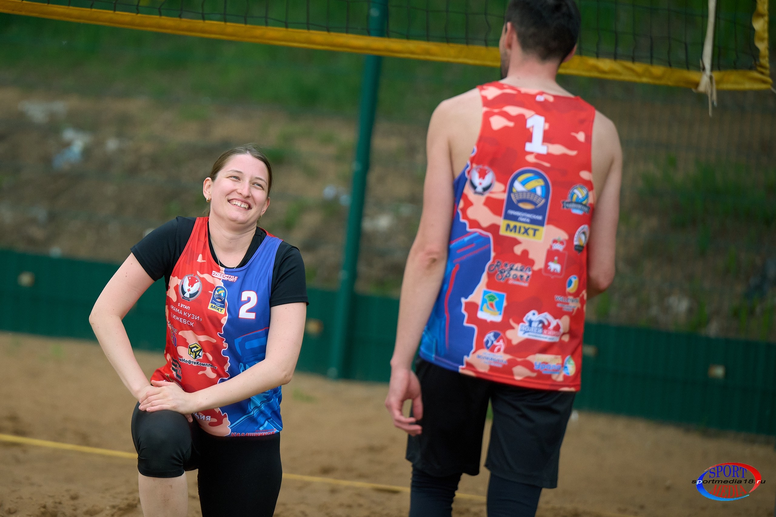Пляжный волейбол. ПРИВОЛЖСКАЯ ЛИГА MIXT Ижевск 18.05.2025. Спортивный репортажный фотограф в Ижевске Сергей Мерзляков
