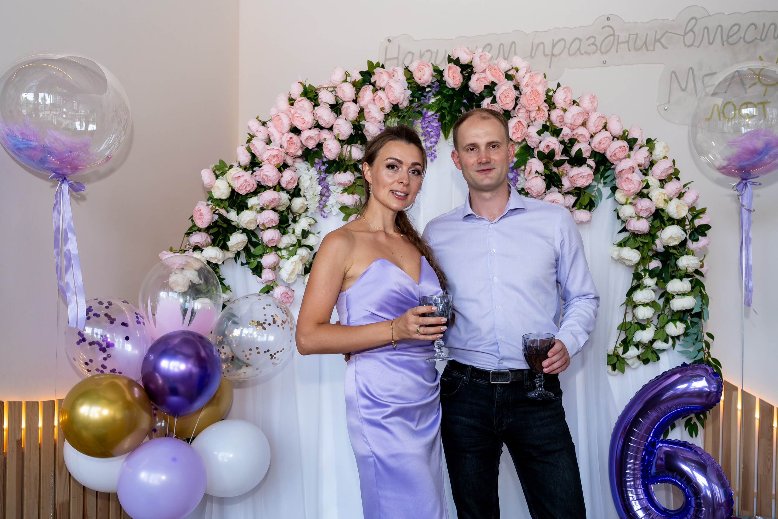 ДР в лофте с фокусником