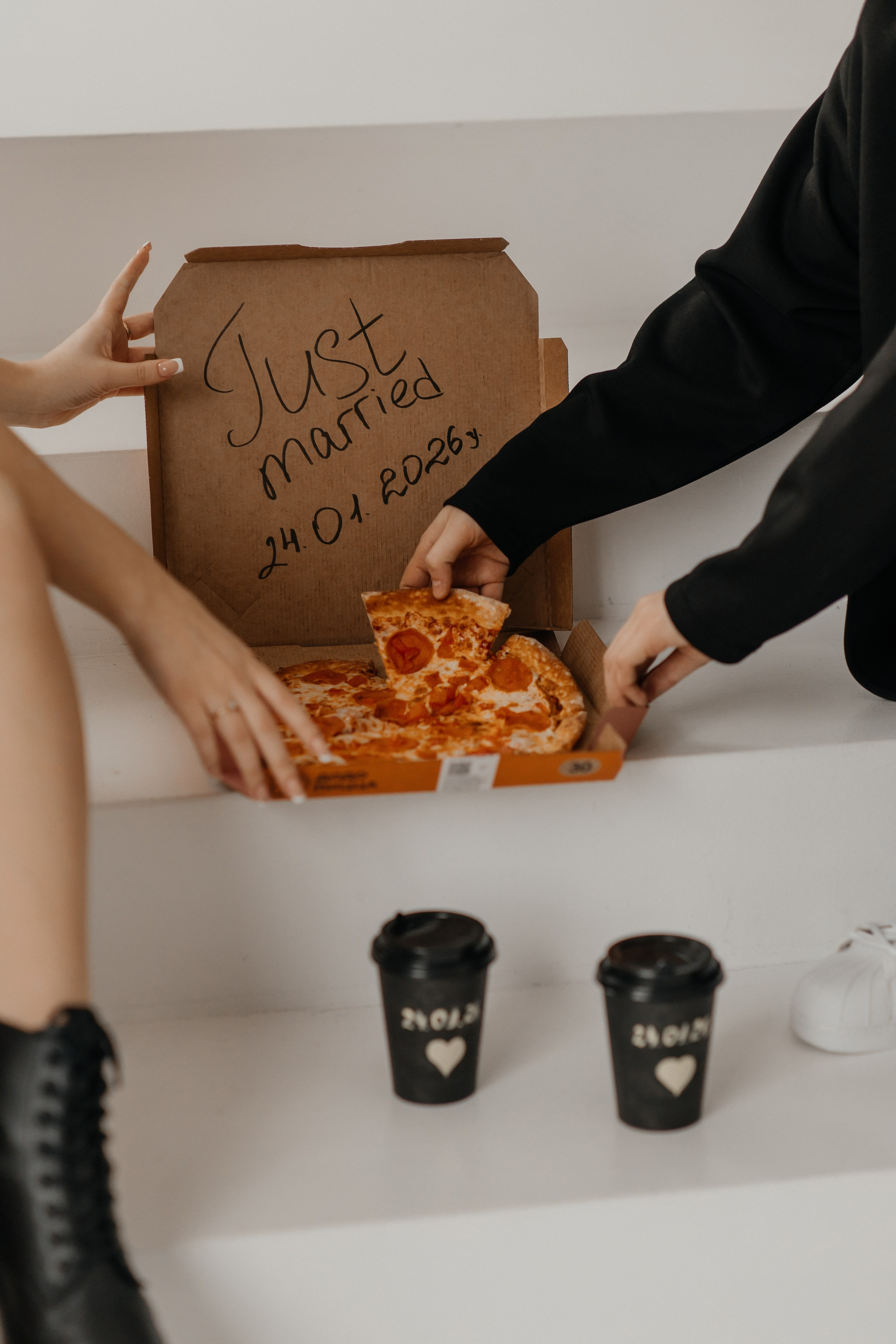 Свадебная серия в студии