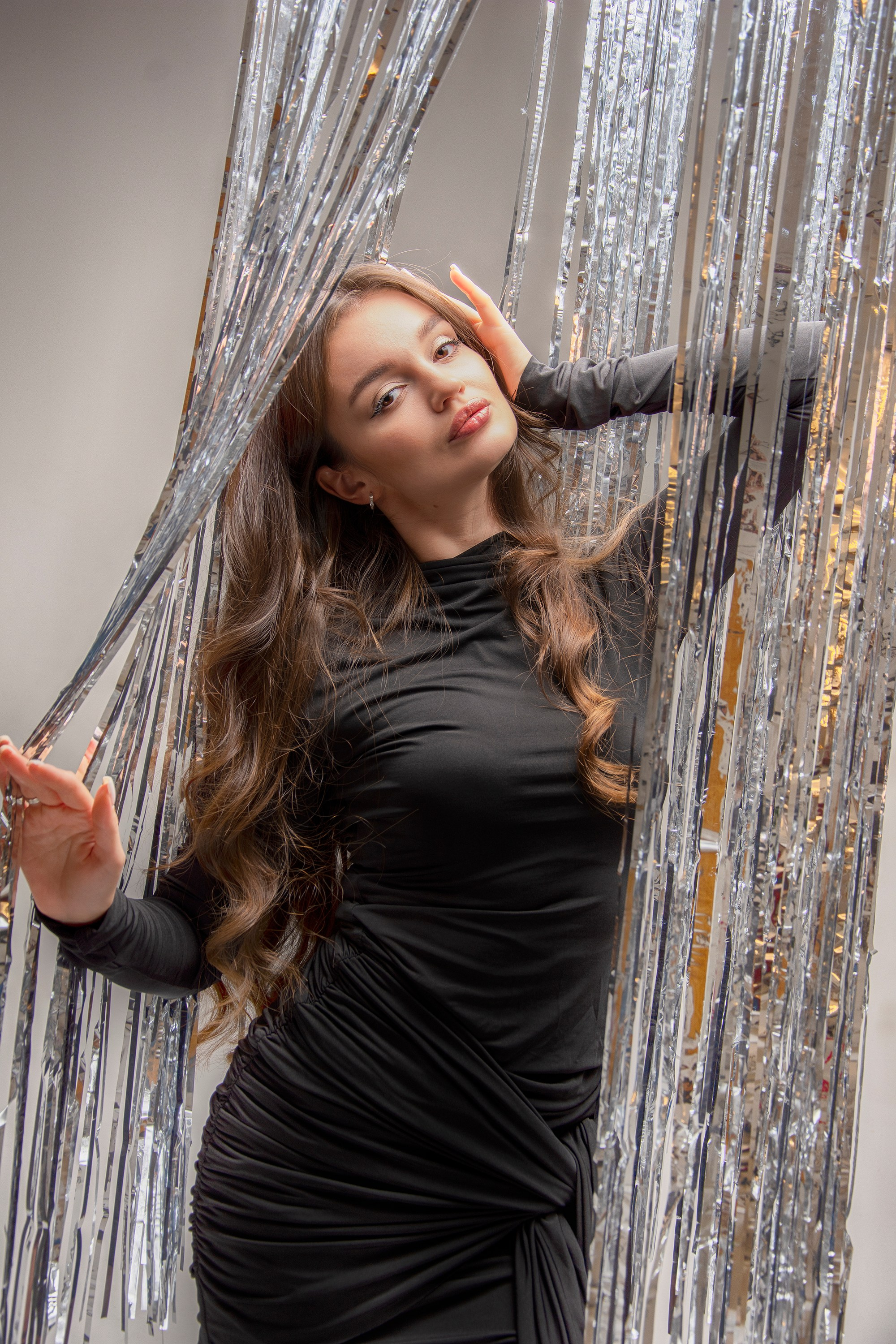 Евгения в красном