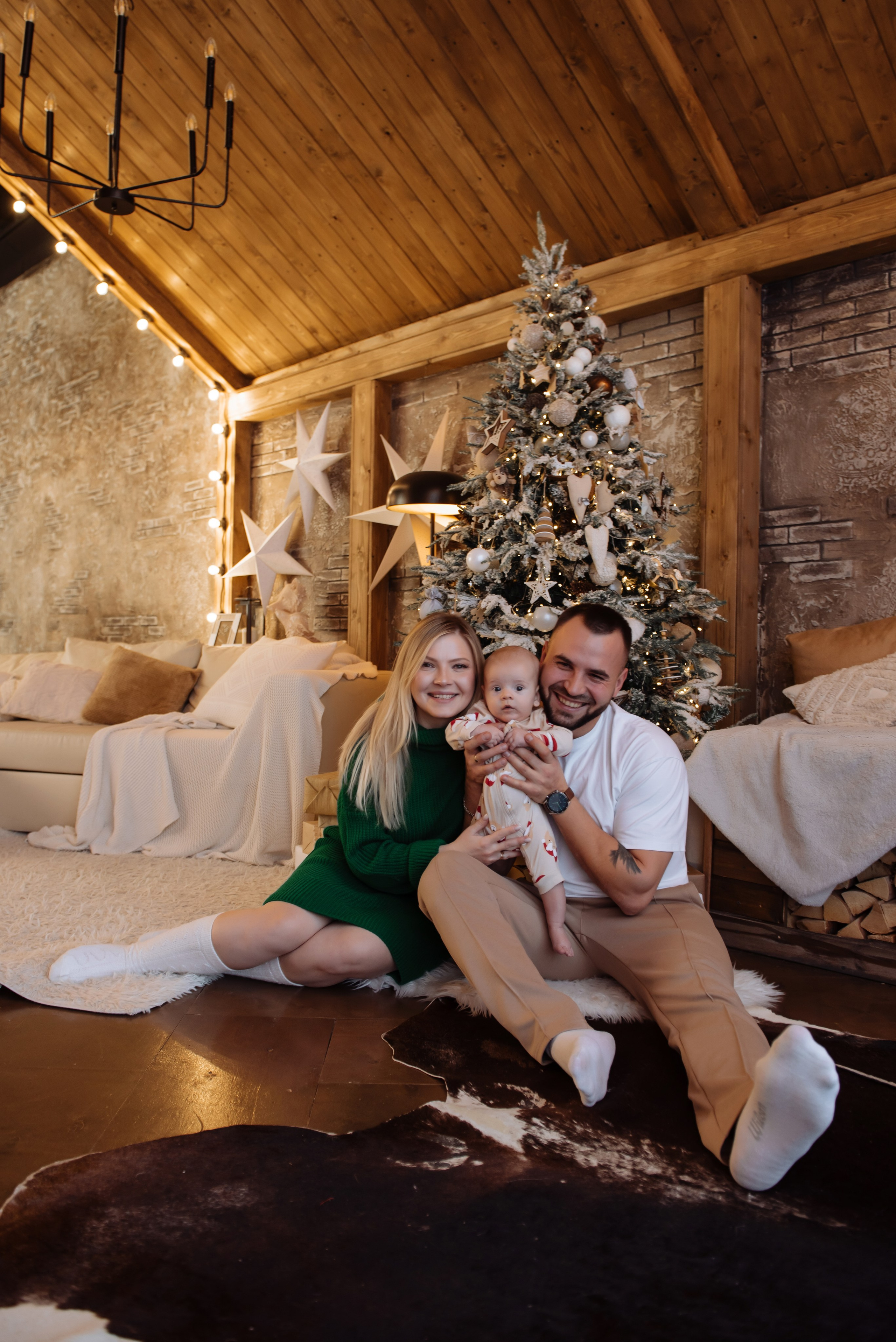 New Year Юля, Рома и маленький Эрик. Свадебный, портретный, фотограф беременности в Нижнем Новгороде Алина Зиновьева