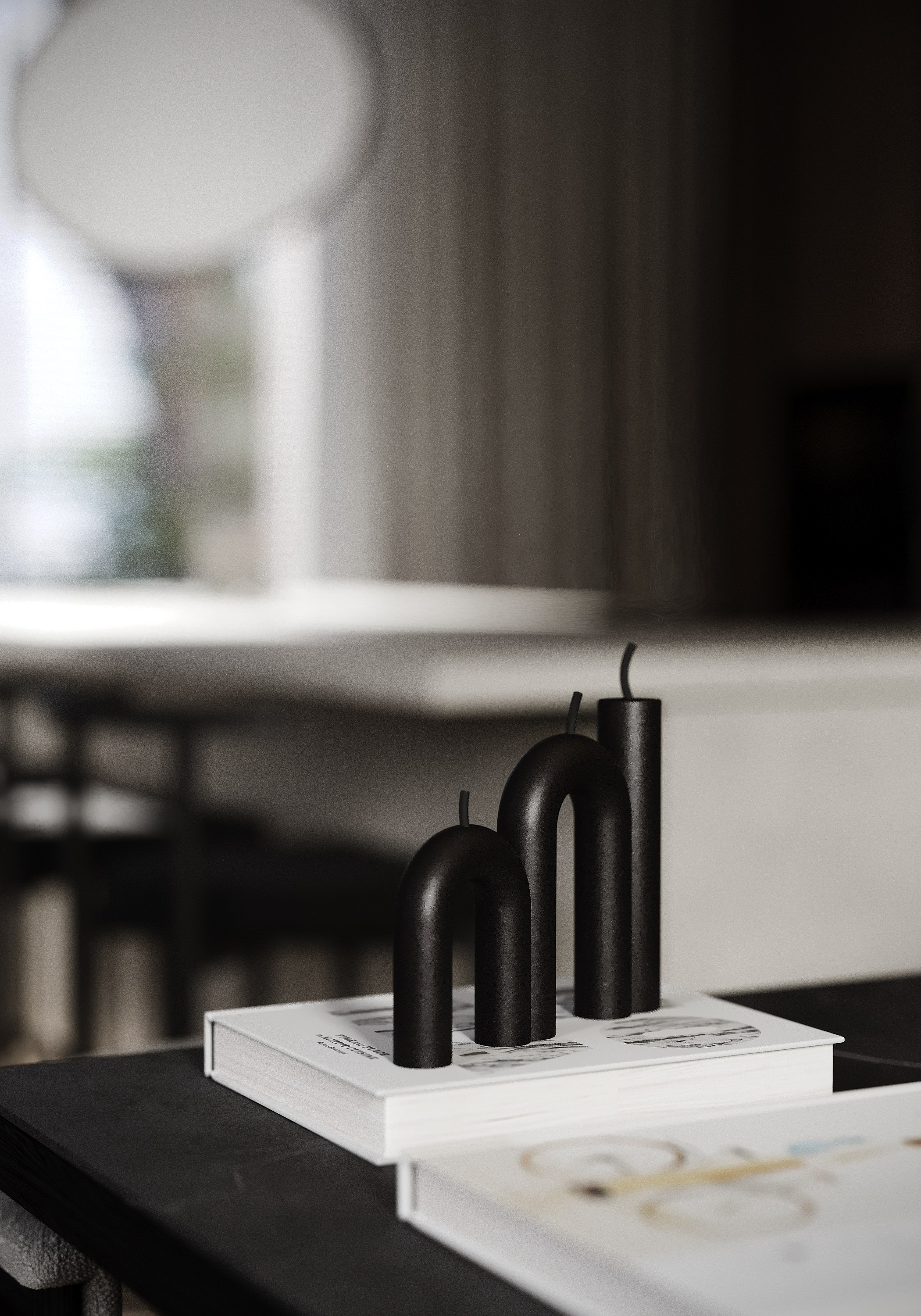 Частный дом 160 м². Визуализации интерьера