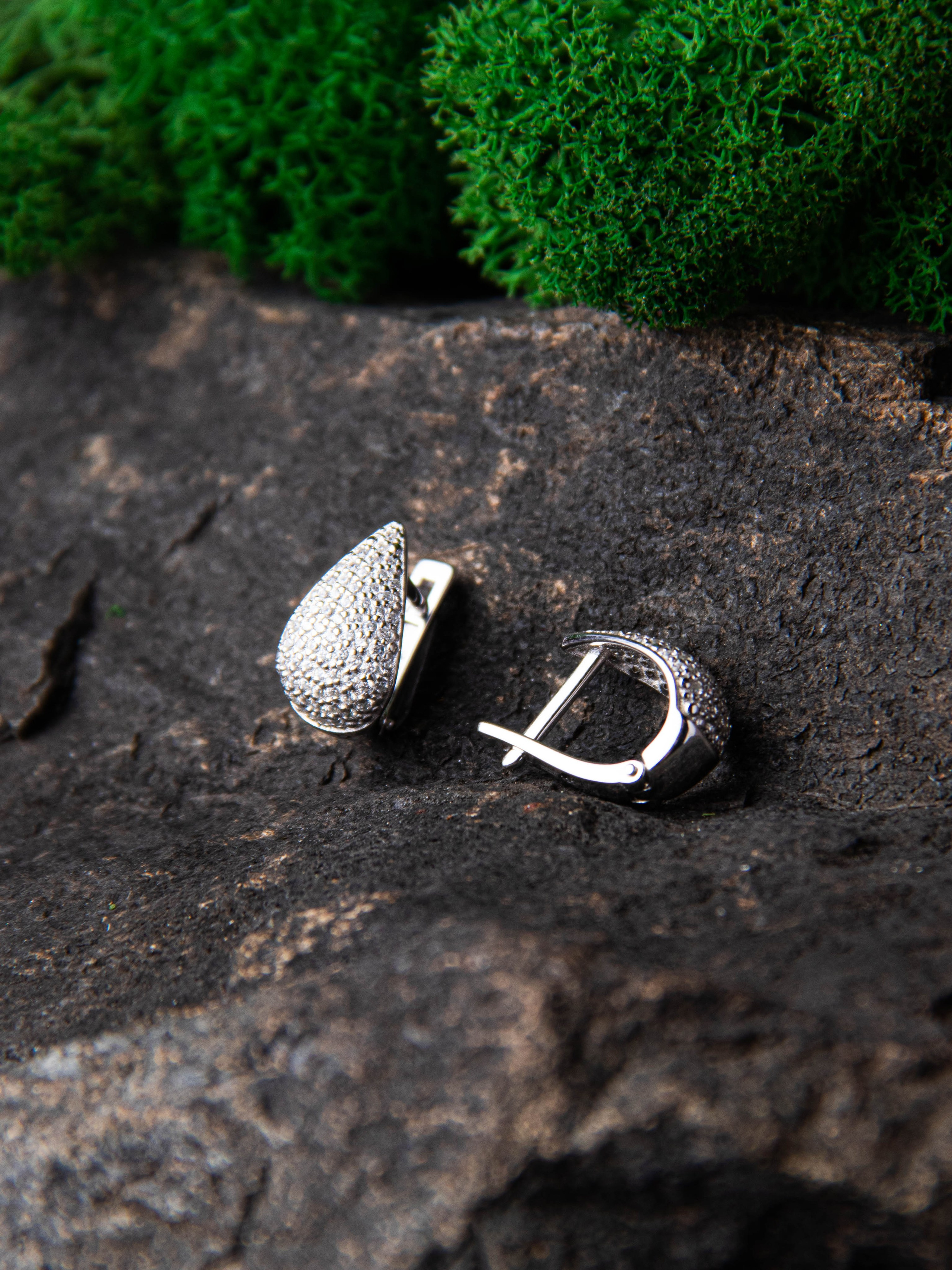 Серьги серебро. «Матрица»