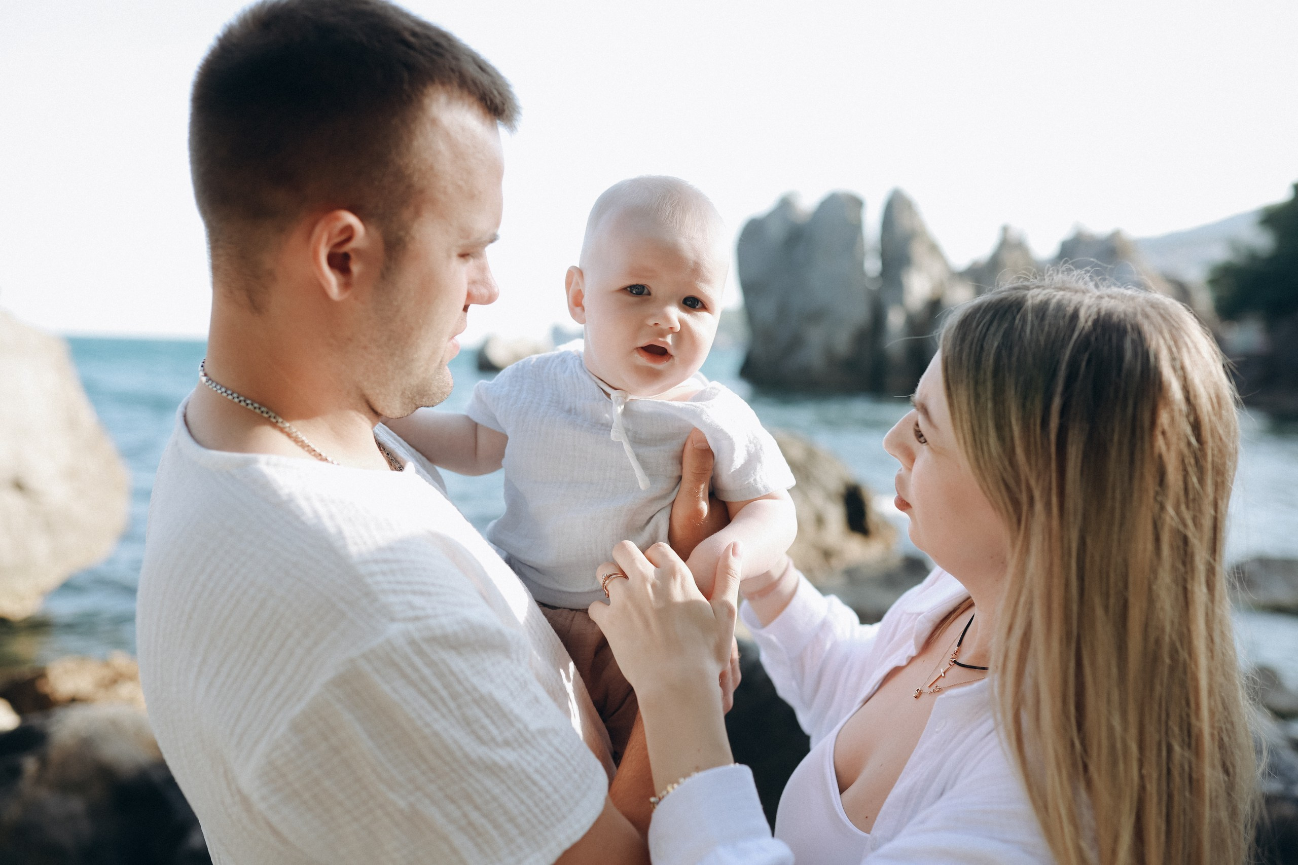 Анастасия, Александр и Ванечка. Свадебный фотограф в Ялте Булгакова Анна