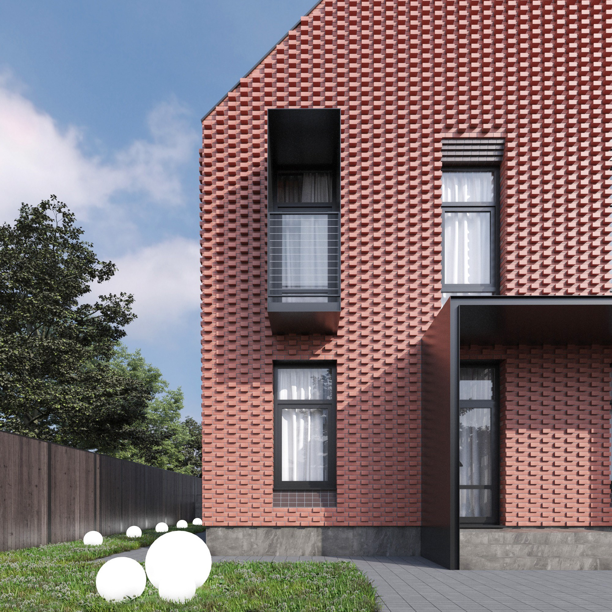 Brick_house. SAAS Селиванов Алексей Архитектурная Студия