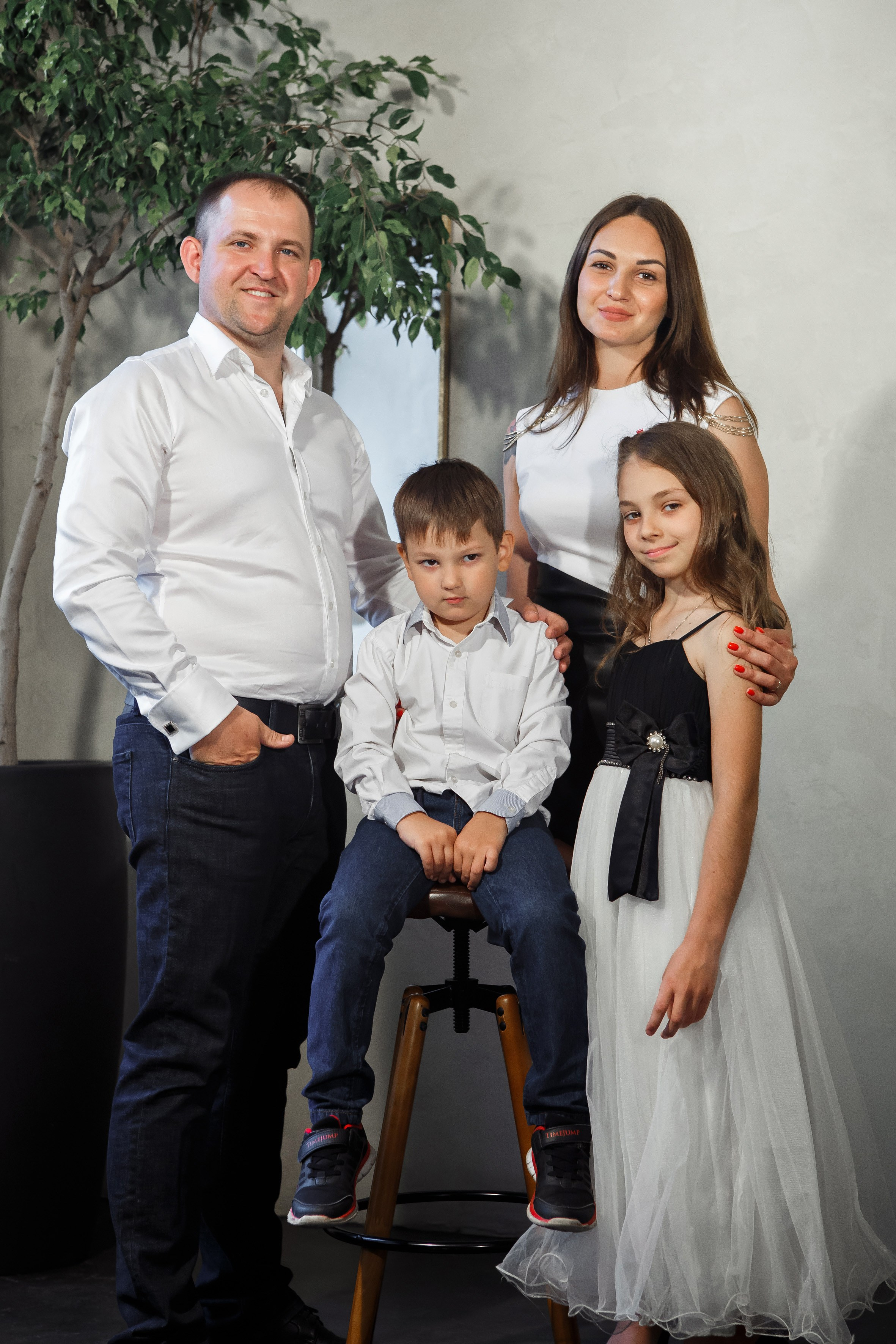 Очень большая семья, личные и парные портреты. Свадебный и портретный Фотограф в Липецке Дмитрий Котюков