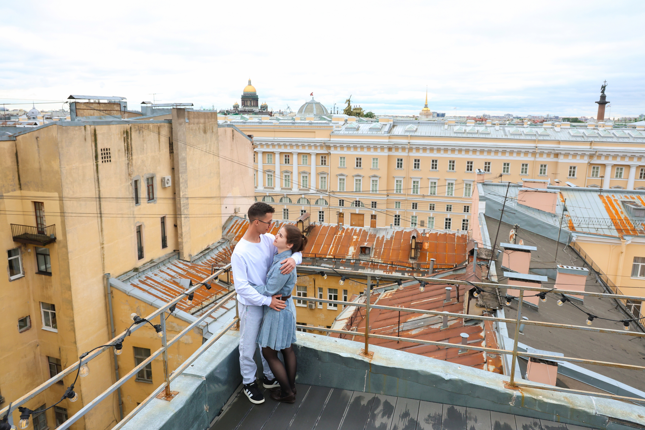 Фотосессия на крыше, Санкт-Петербург. Фотограф в Сочи и СПб | CreateMemories