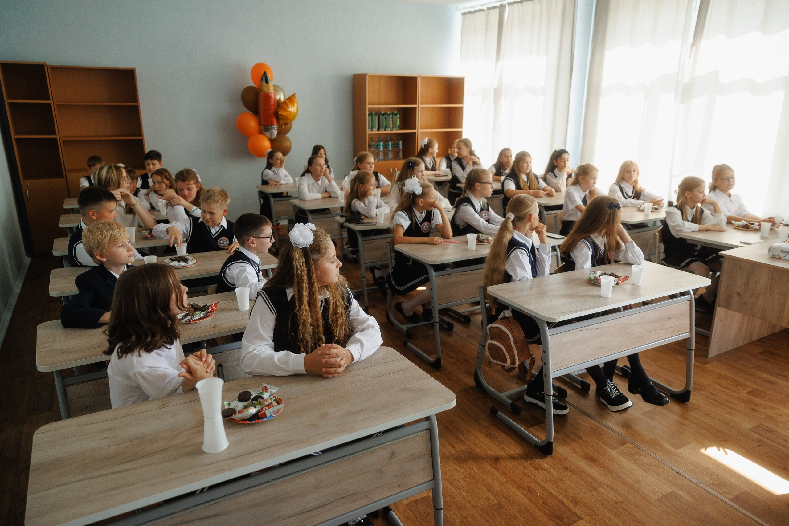 Школьная съемка 1 сентября. Свадебный фотограф в Нижнем Новгороде и Москве Николай Майоров