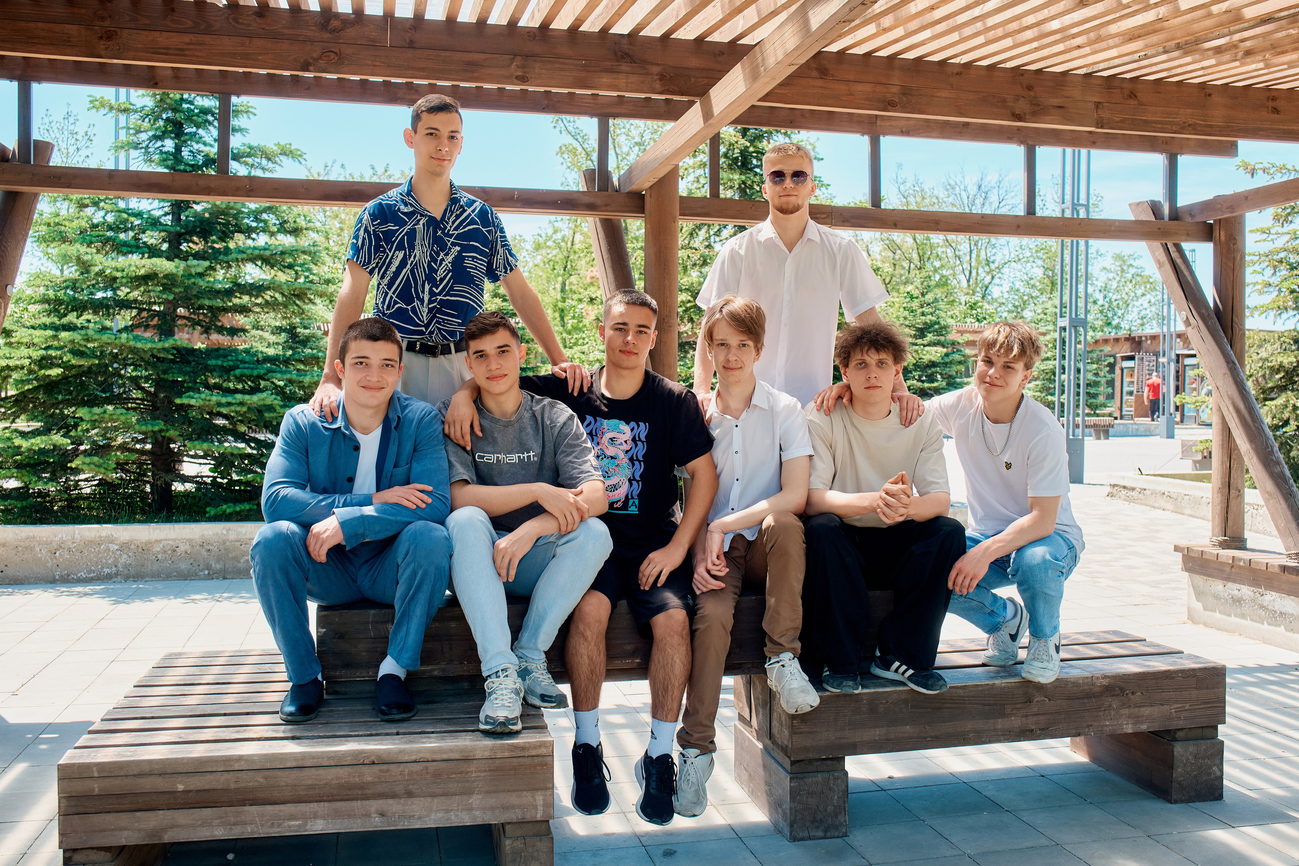 Парк «Самбек». 11 класс. Фотограф Таганрог Анна Трайжон