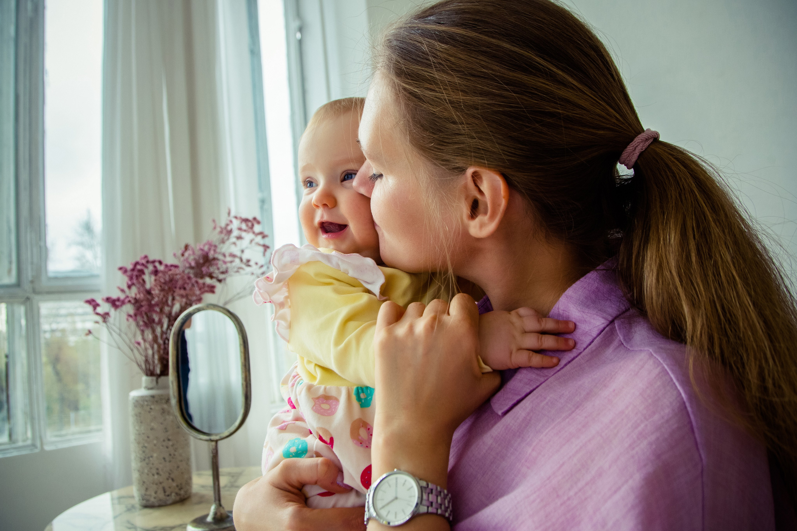 Семейная фотосессия в студии One take studio VANILLA. Свадебный и семейный фотограф в Москве и Подмосковье Лариса Козлова