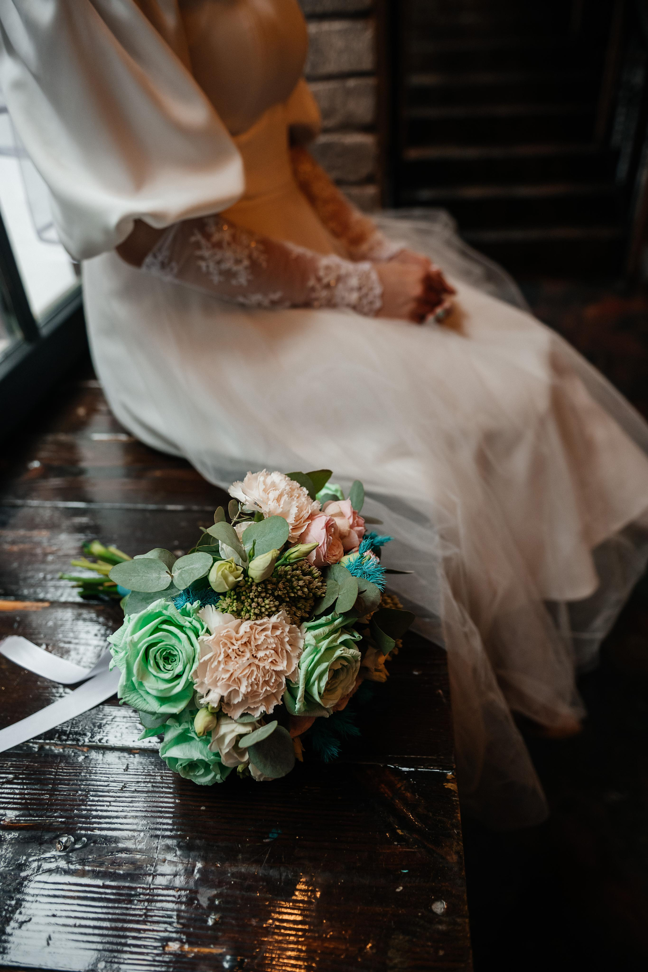 Оля и Даня Лофт Загс. Свадебный, семейный и детский фотограф в Москве и области