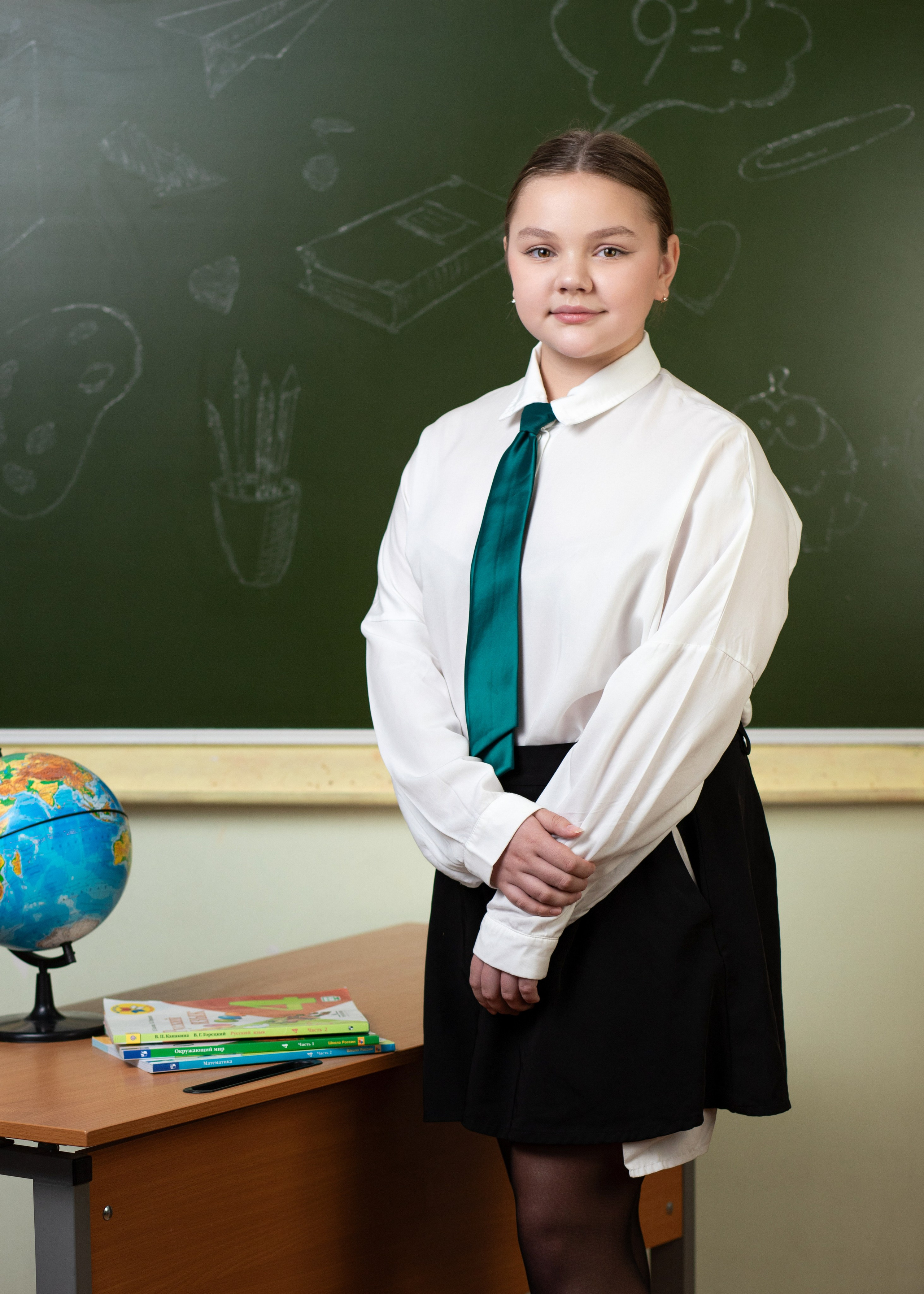 Детский портрет. Выпускная фотография. Начальная школа 4 класс