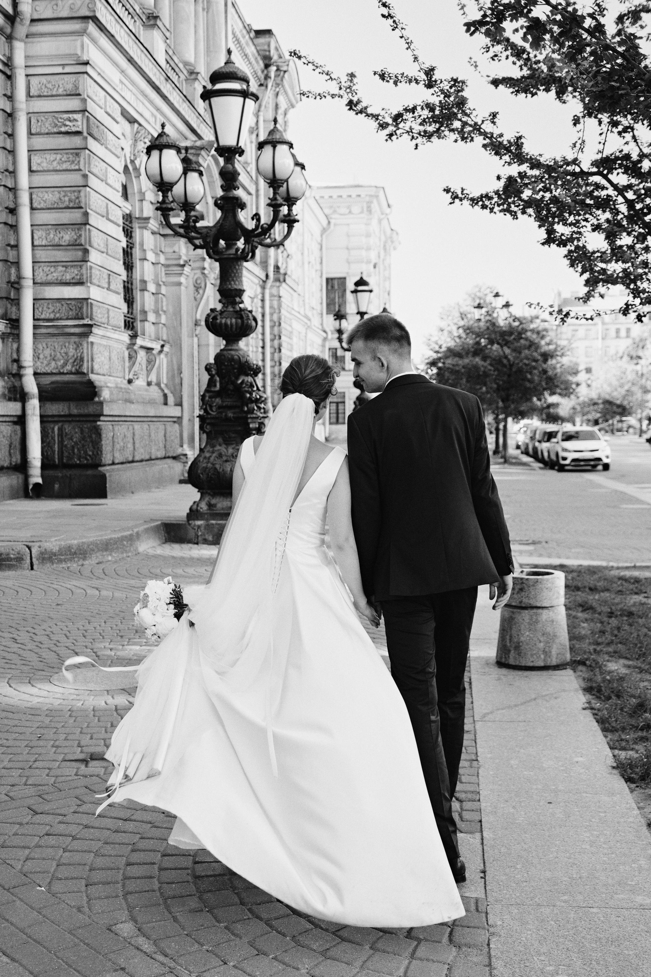 Фотосъемка свадебной прогулки в СПб