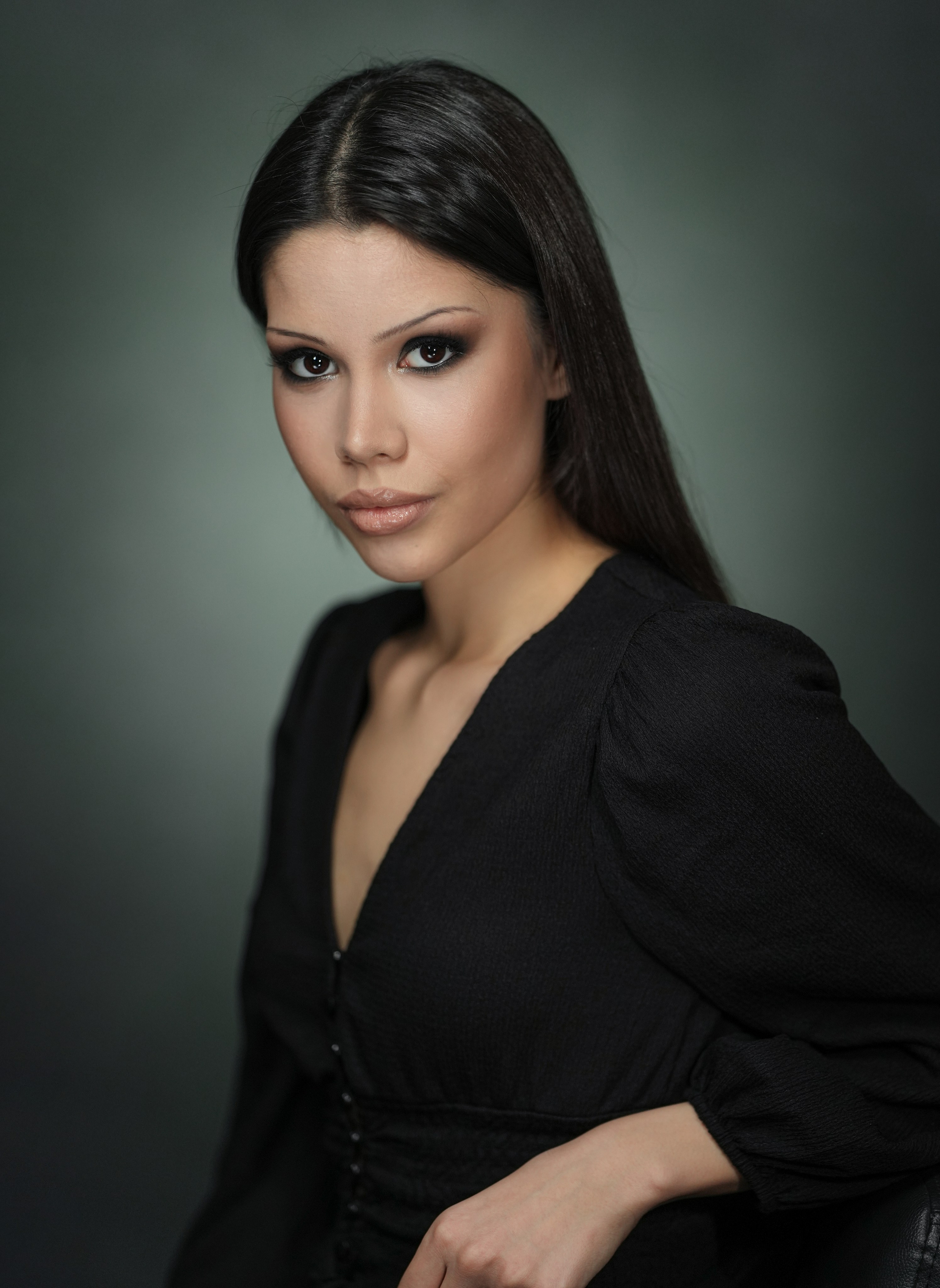 Портретная фотосессия актрисы. Портретная съемка в Москве, студийный фотограф Игорь Фомин