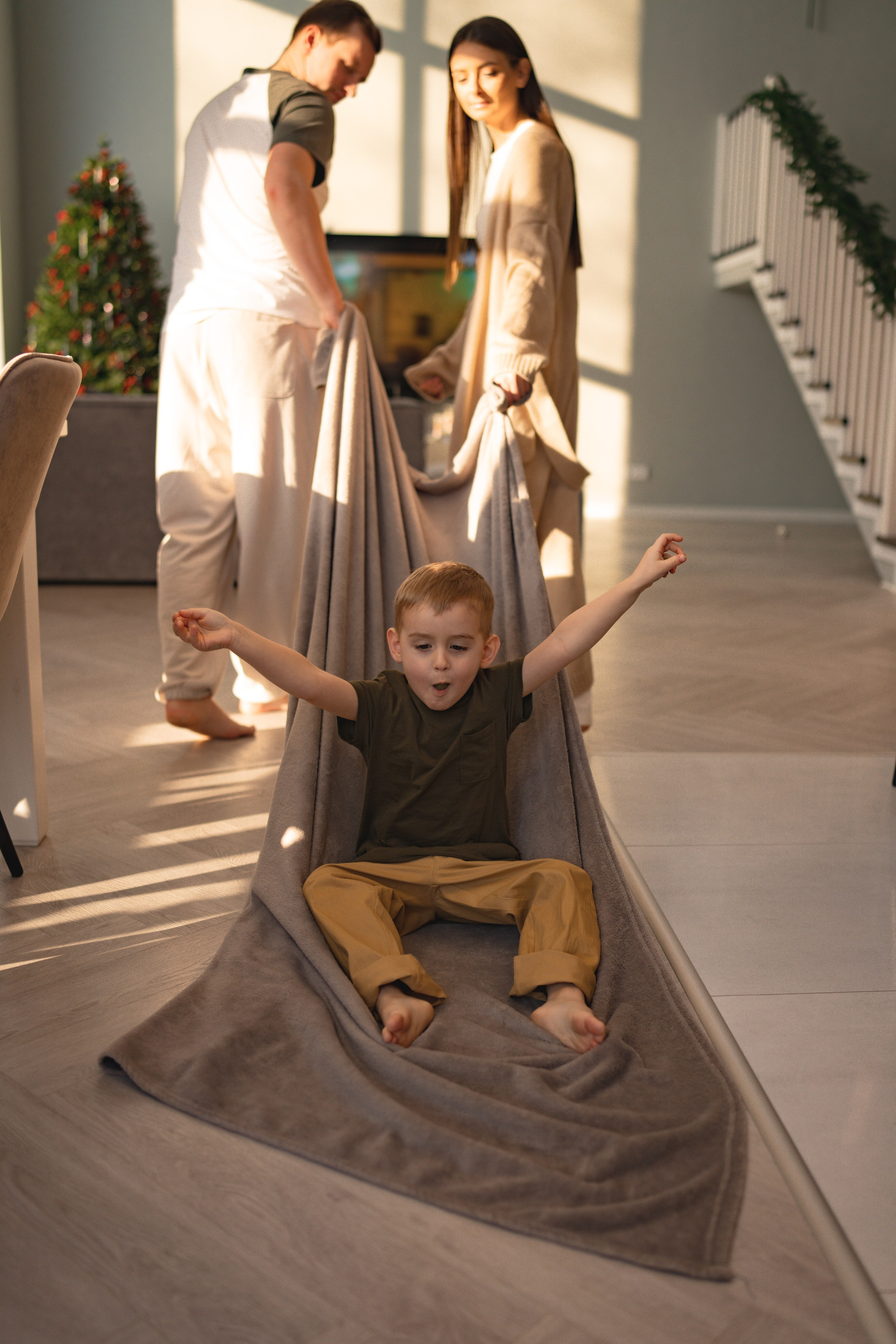 Домашняя съемка семьи Ксении и Алексея. Семейный и портретный фотограф в Санкт-Петербурге Татьяна Гримоть