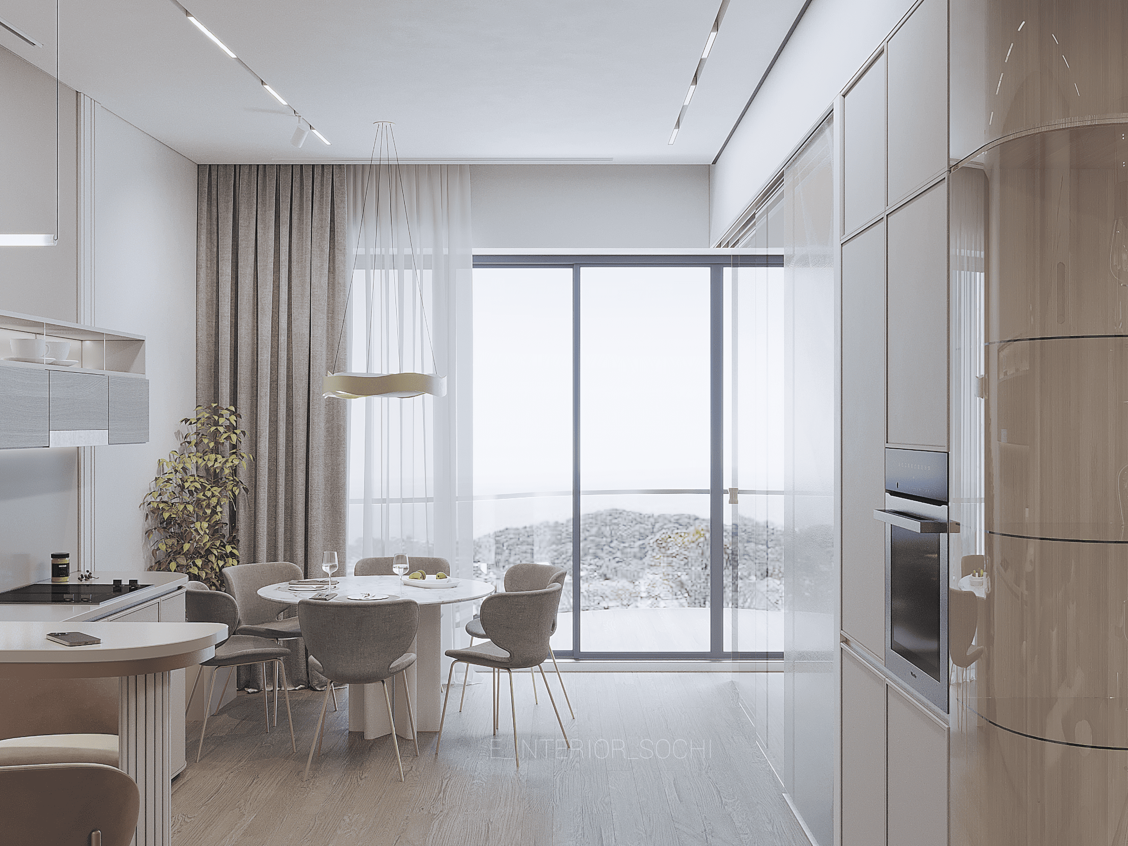 PINA_COLADA. Дизайн интерьера Евгения Тисленко