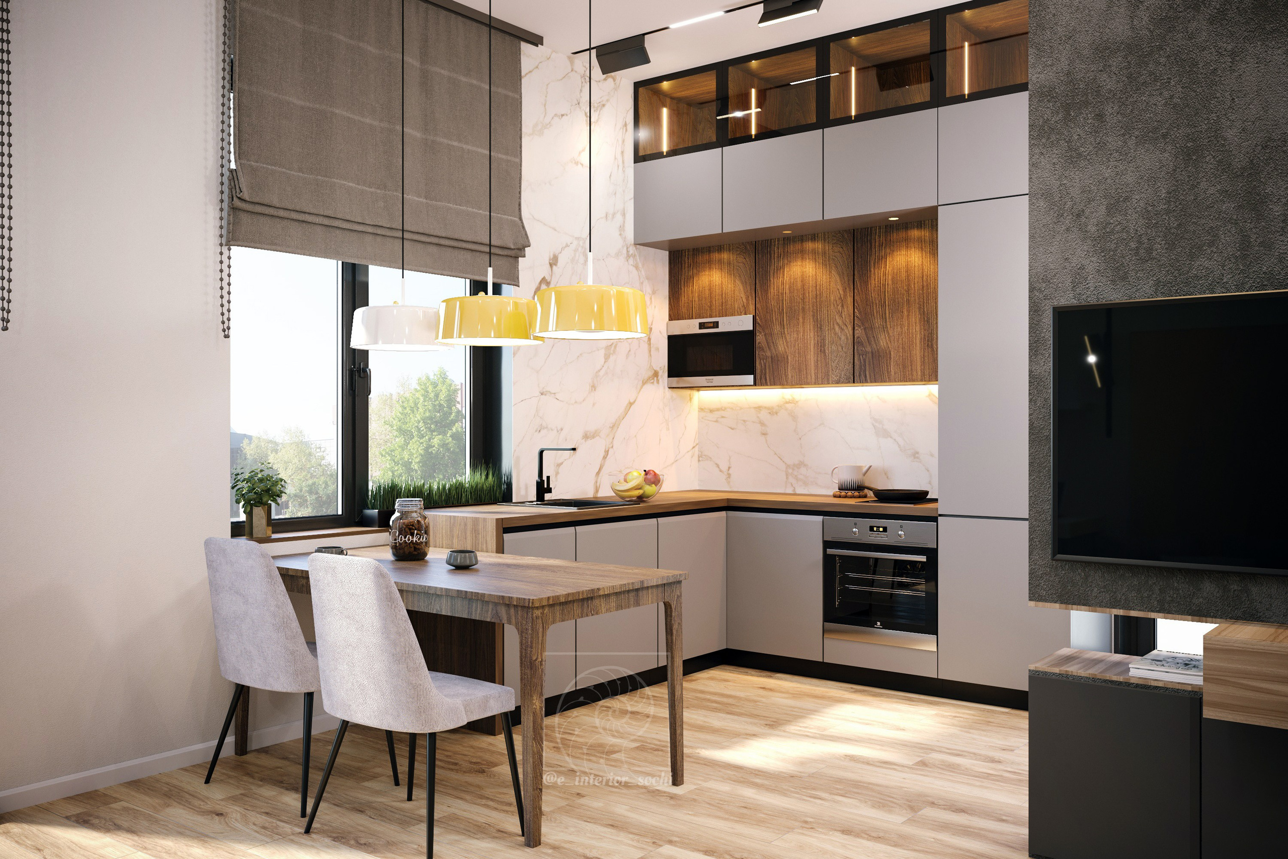 GLOW. Дизайн интерьера Евгения Тисленко