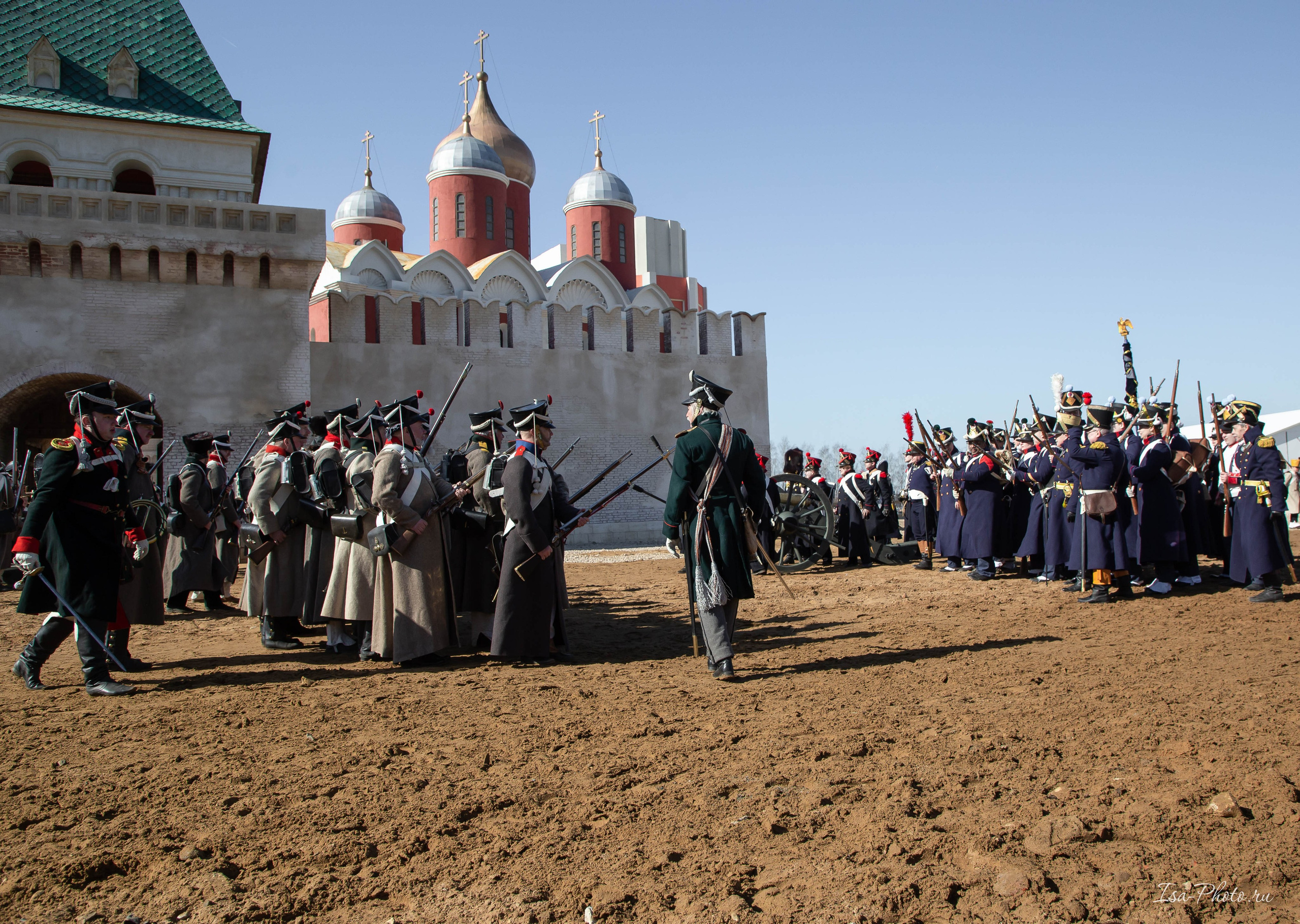 Реконструкция сражения 1812 года. Репортажный фотограф в Москве