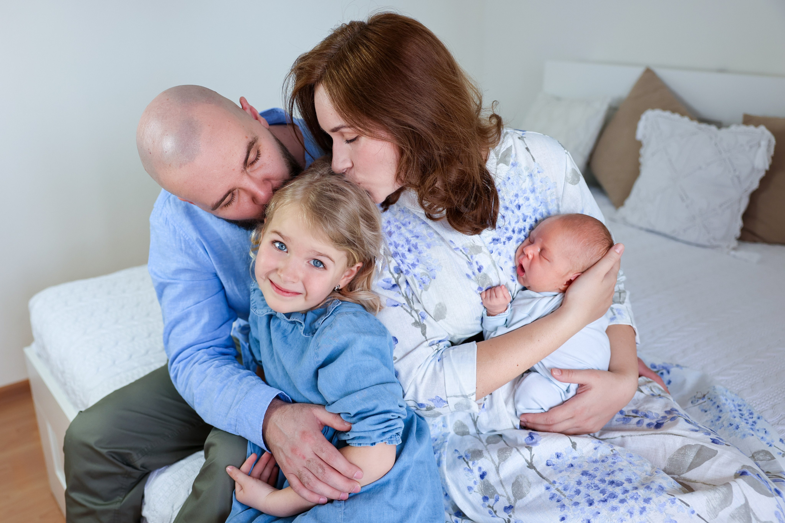 Аня, Саня, Алиса и Ваня. Оксана Ромашкина- семейный и ньюборн фотограф из Москвы