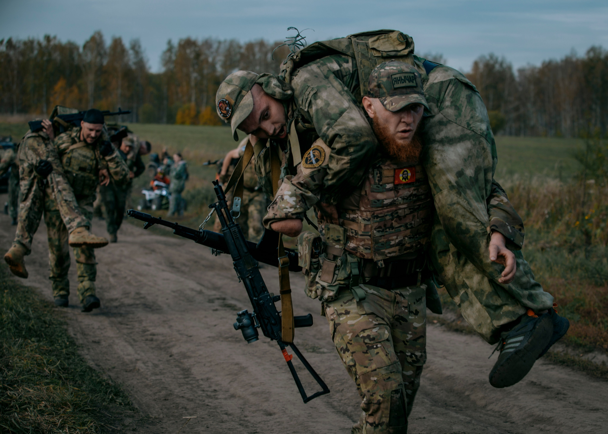 Квалификационные испытания. Сдача на шеврон «Боевая Единица». Портретный фотограф в Москве Дарья Цезария