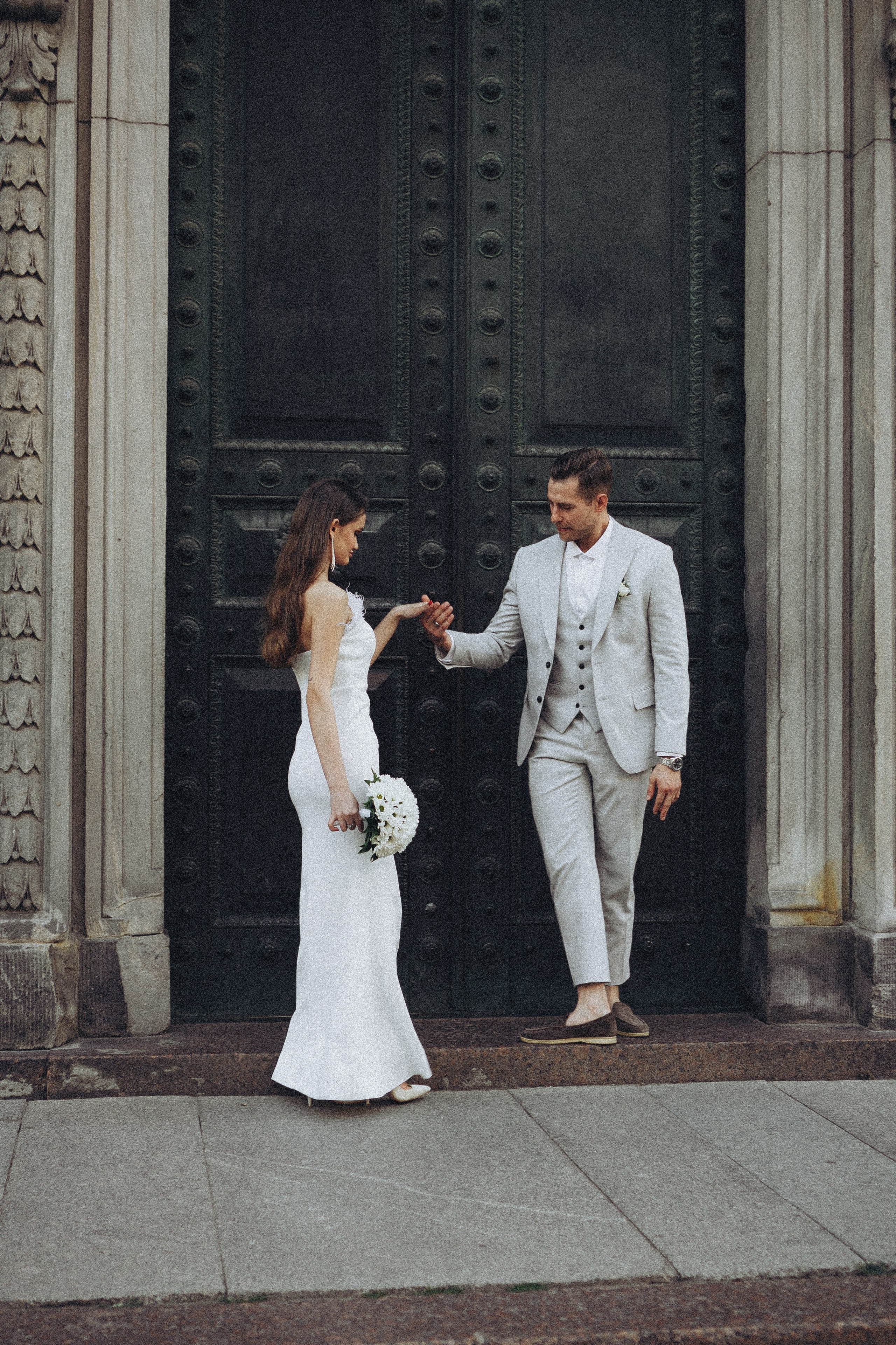 Свадебная сьемка у академии Штиглица. Профессиональный фотограф, Санкт-Петербург — Виктория Богомолова