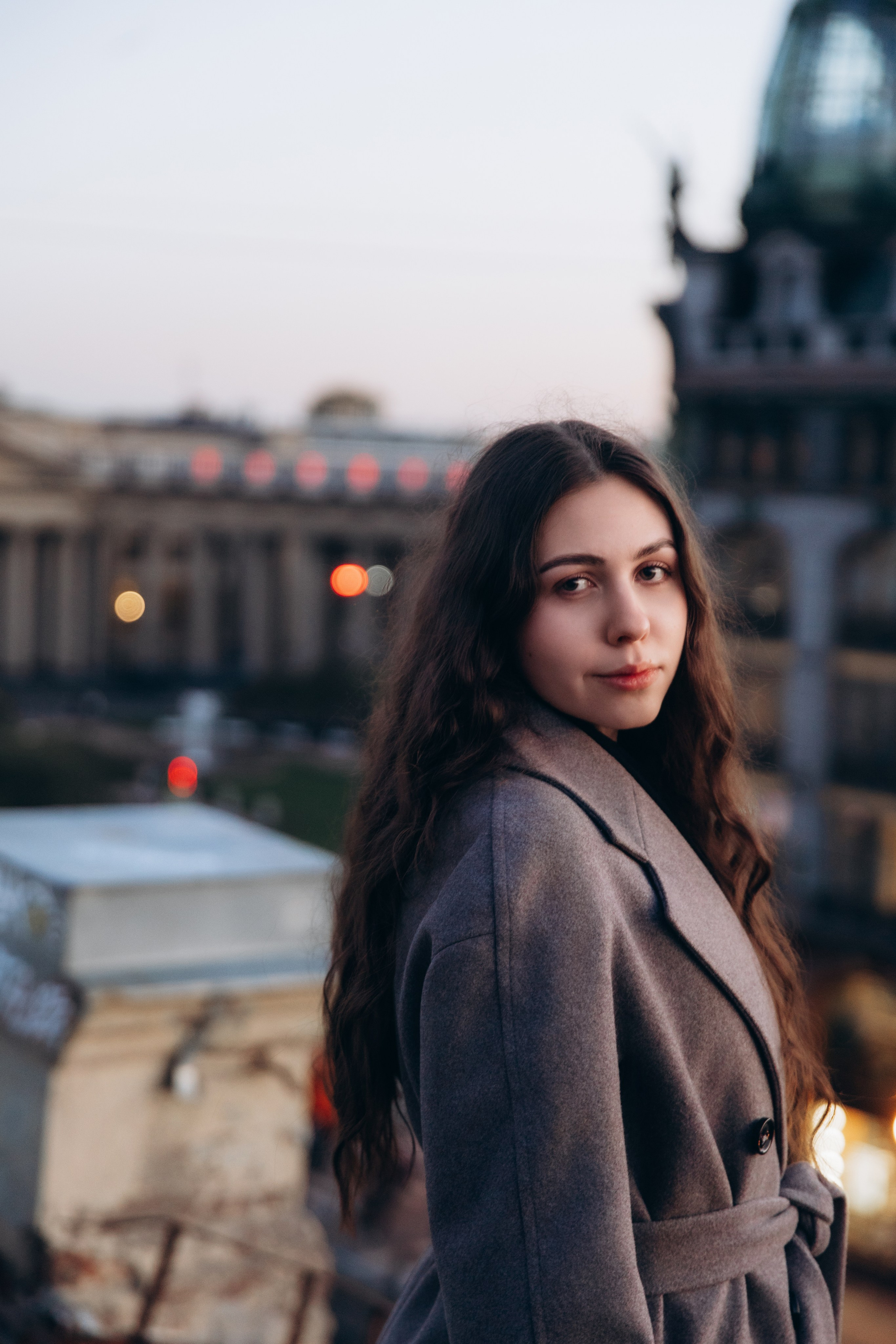 Фотосессия на крыше. Фотограф в Санкт-Петербурге Разиля Идиятуллина