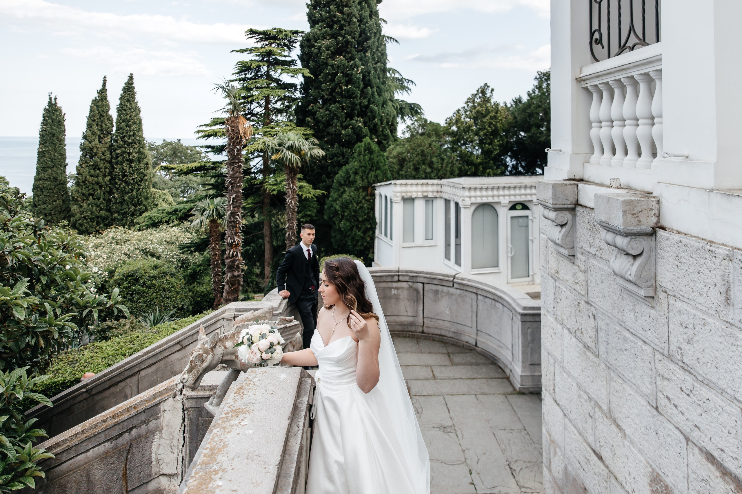 Парк Харакс, май в Крыму. Анонс свадьбы Ильи и Ксении. Свадебный фотограф в Крыму и Севастополе Ольга Баскакова