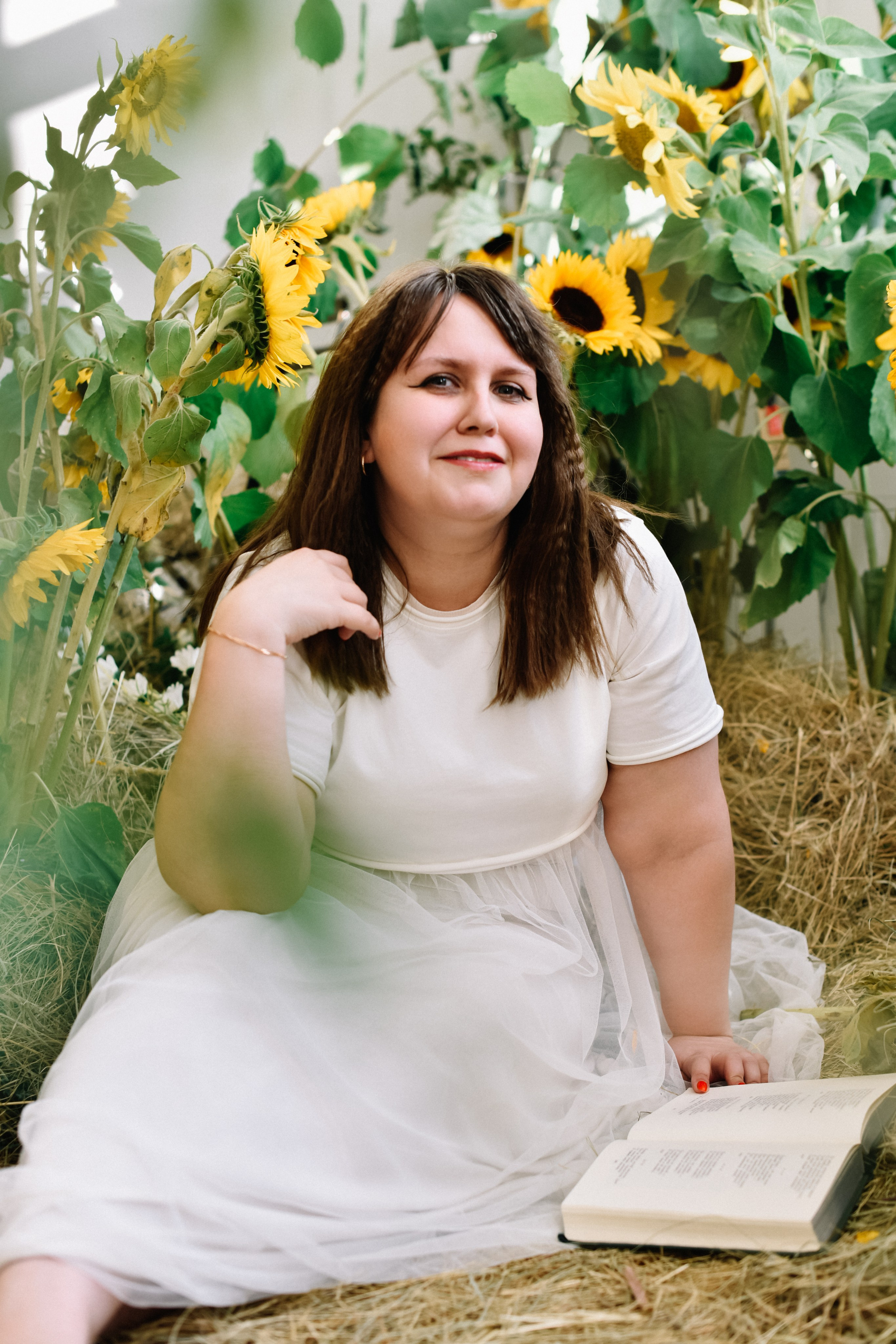 Анна подсолнухи