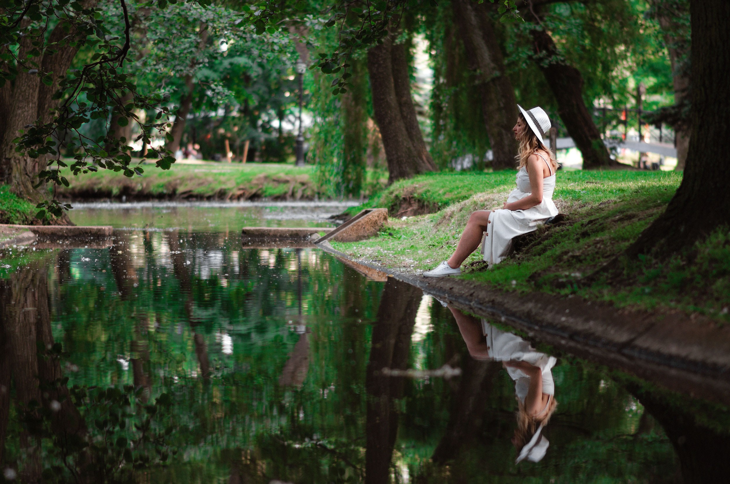 Беременность Ани в парке Горького. Семейный фотограф на выписку из роддома и крещение Минск Настя Гришук