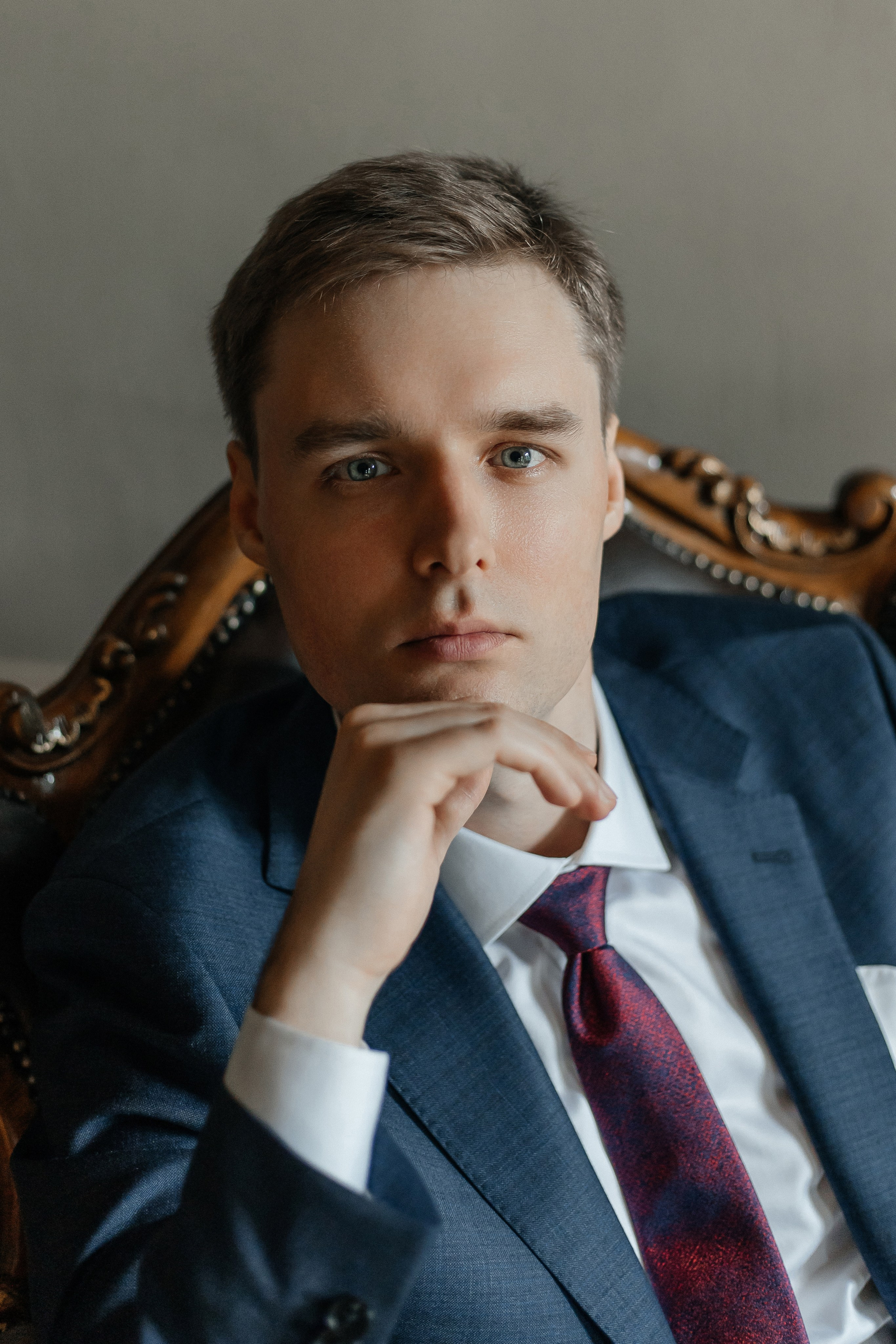 Свадебная фотосессия в студии в Москве