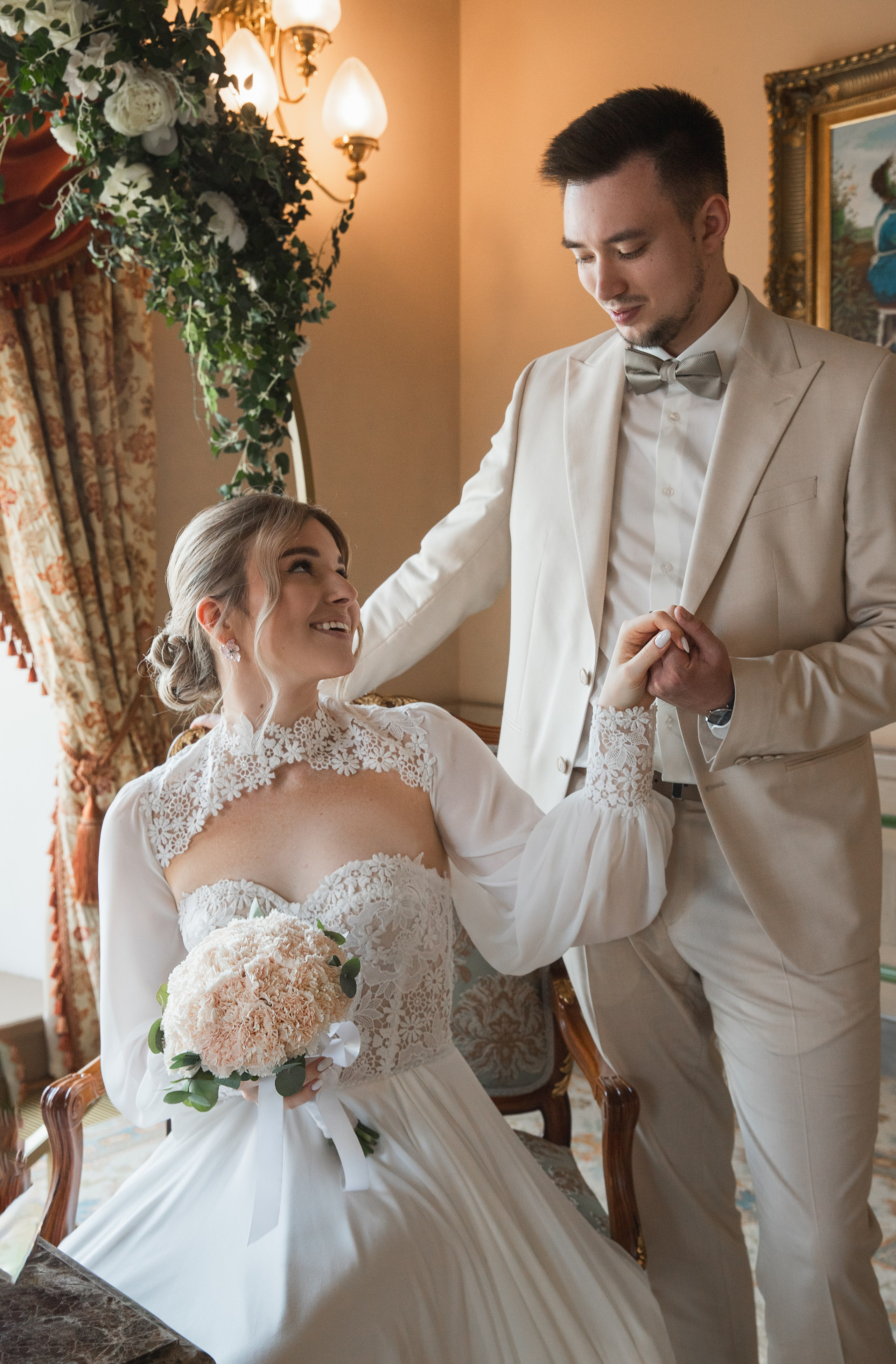 Националь + Пушкинский музей. Свадебный и портретный фотограф в Москве Мария Кравченко