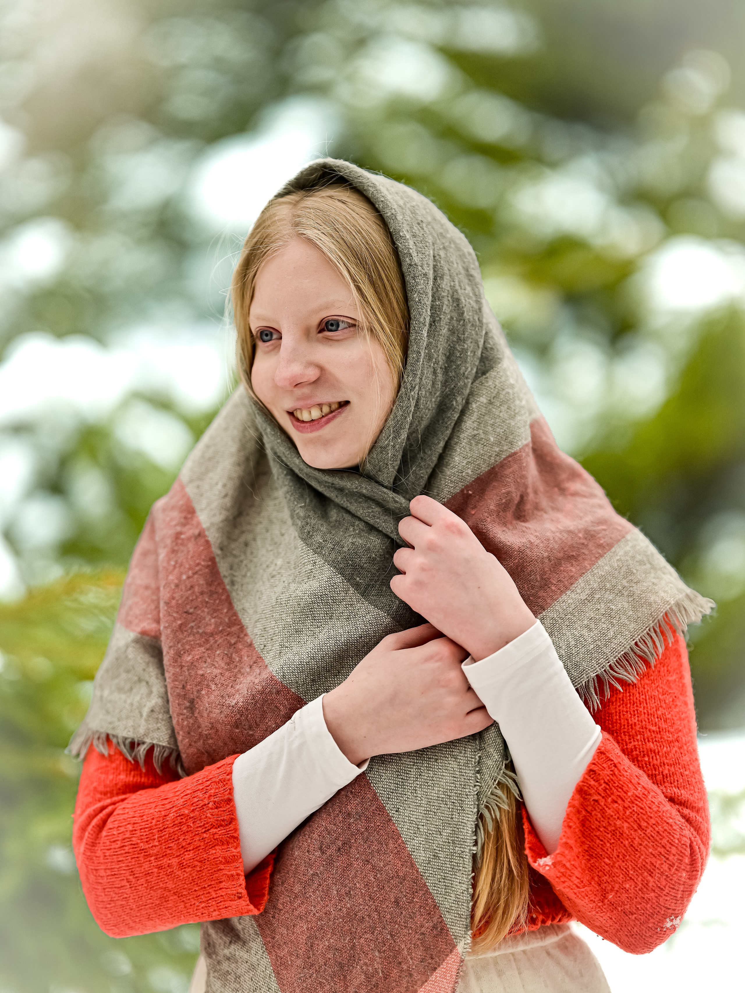 Зима в Измайлово. Портретный фотограф в Москве Сергей Чудов