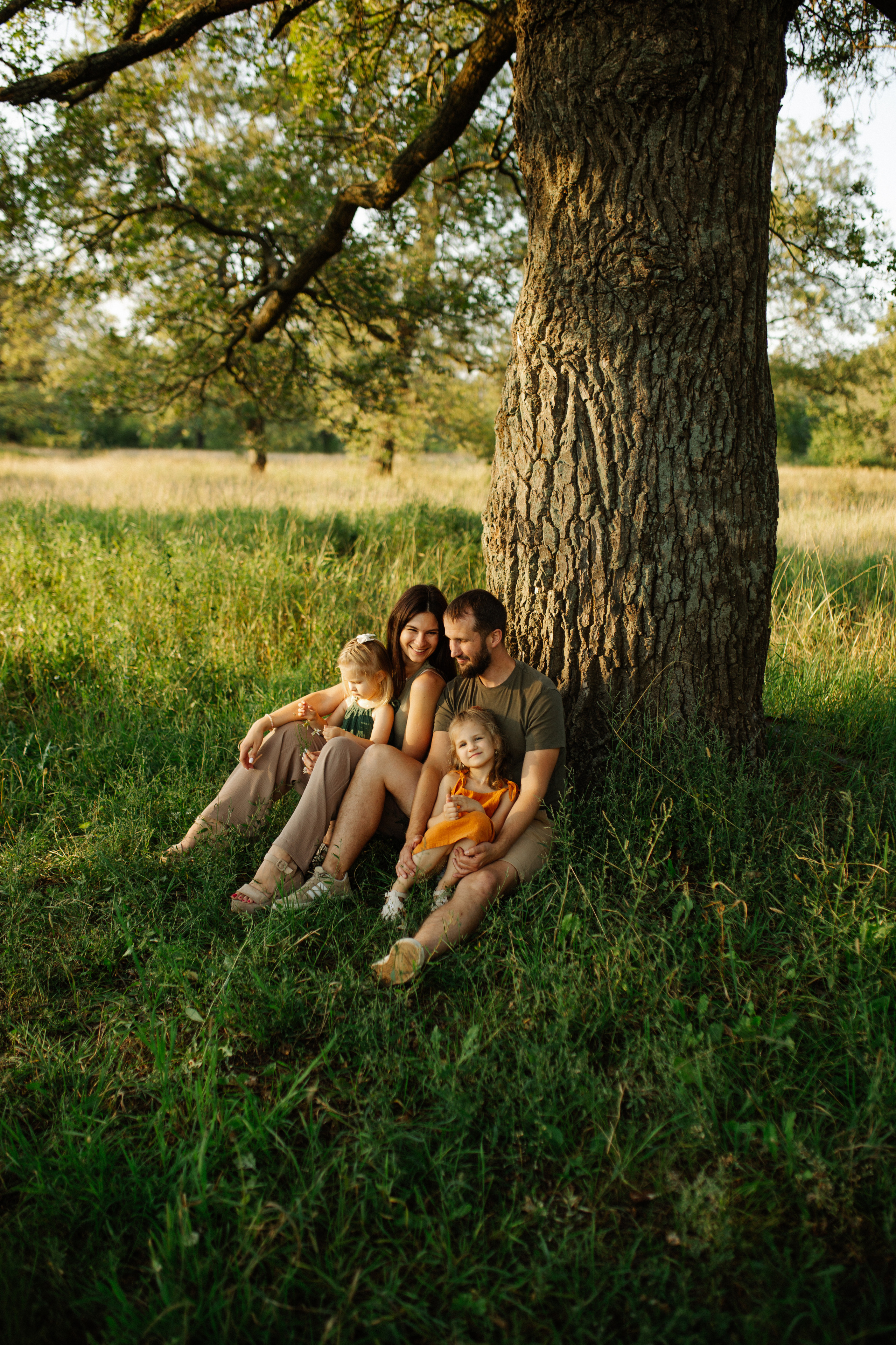 Прогулка в дубах. Семейный и детский фотограф в Рязани Екатерина Воронцова