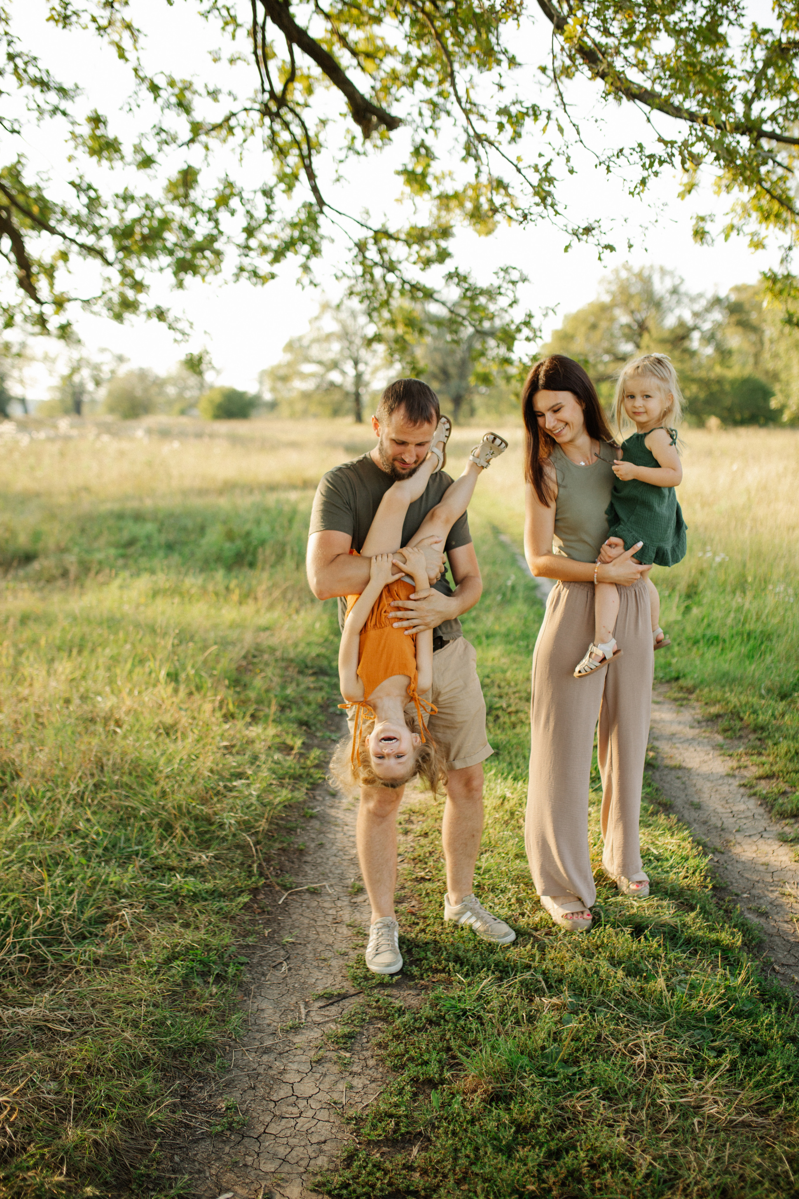 Прогулка в дубах. Семейный и детский фотограф в Рязани Екатерина Воронцова