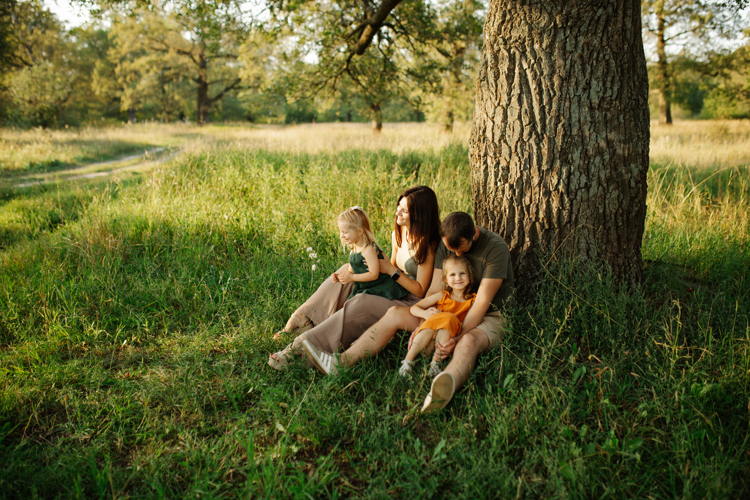 Прогулка в дубах. Семейный и детский фотограф в Рязани Екатерина Воронцова