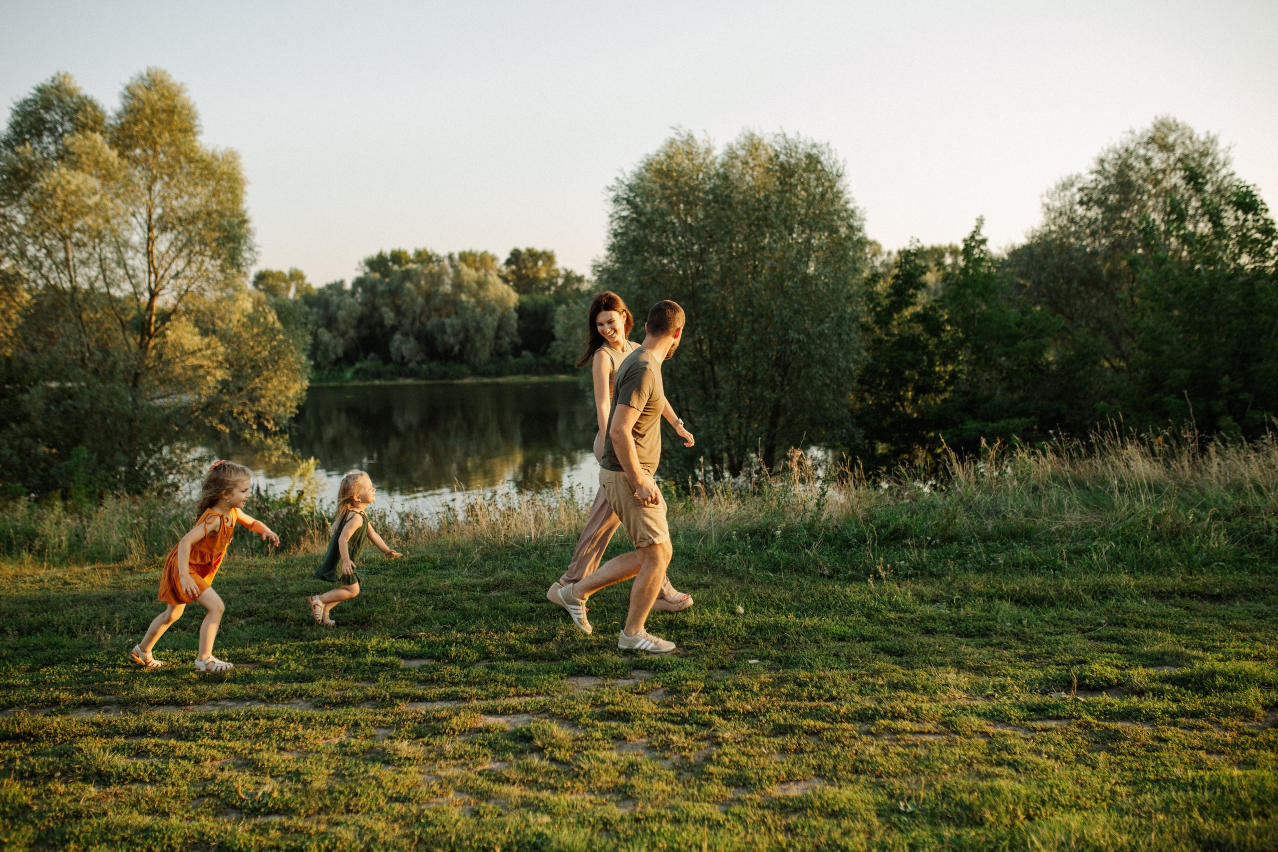 Прогулка в дубах. Семейный и детский фотограф в Рязани Екатерина Воронцова