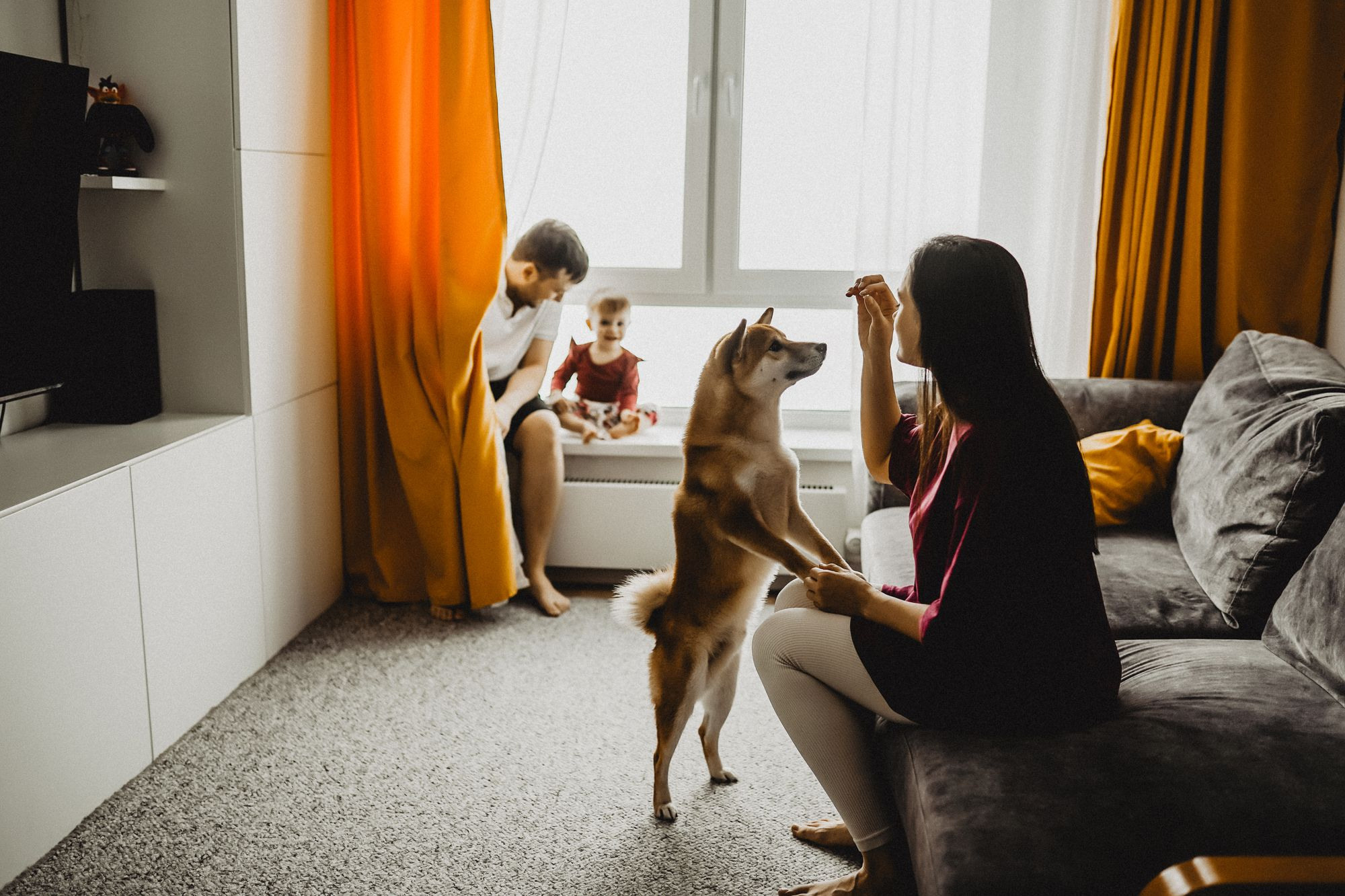 Сергей, Аня, Лера и Ори. Фотограф Наталья Колганова