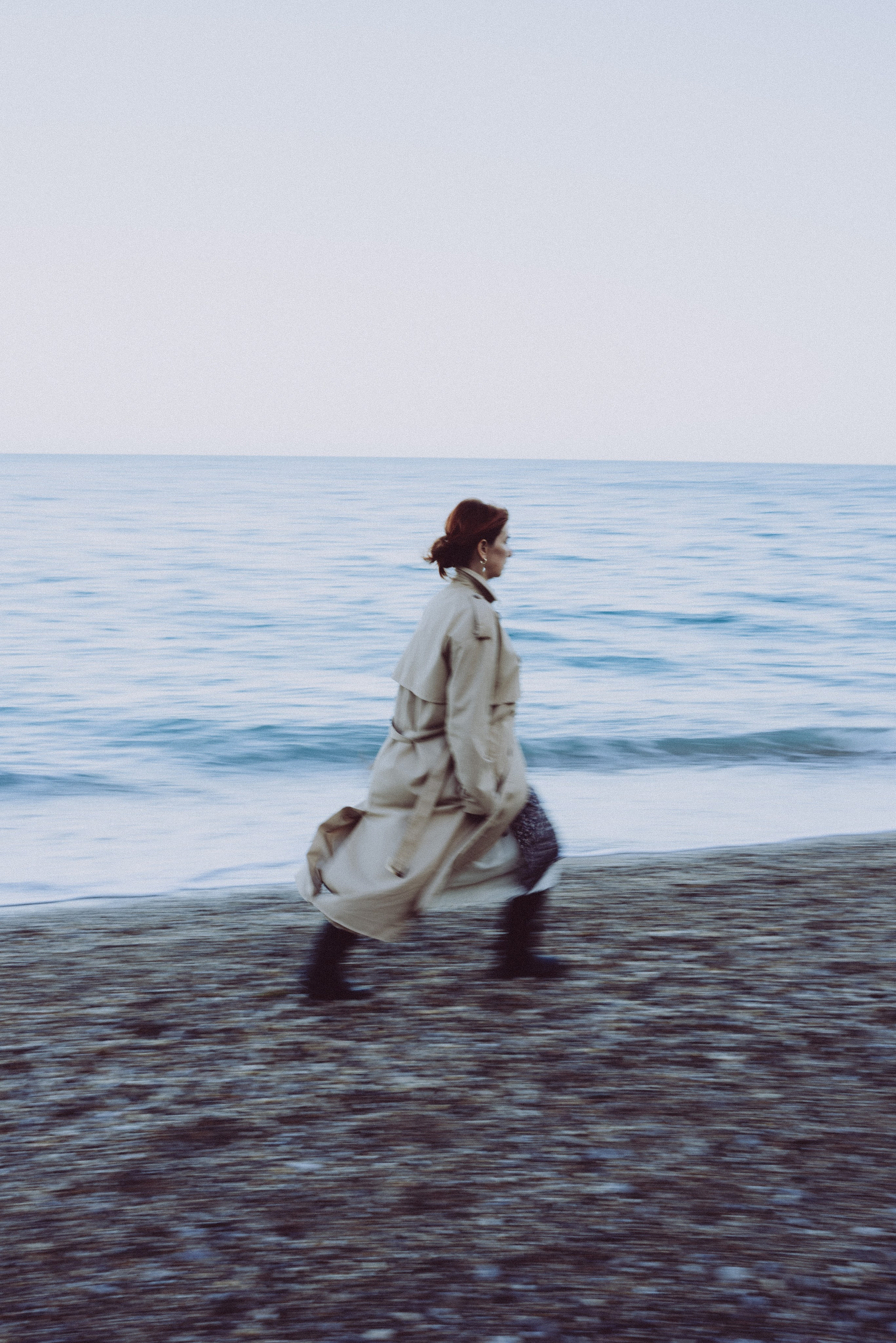 Фототерапия. Лена на пляже