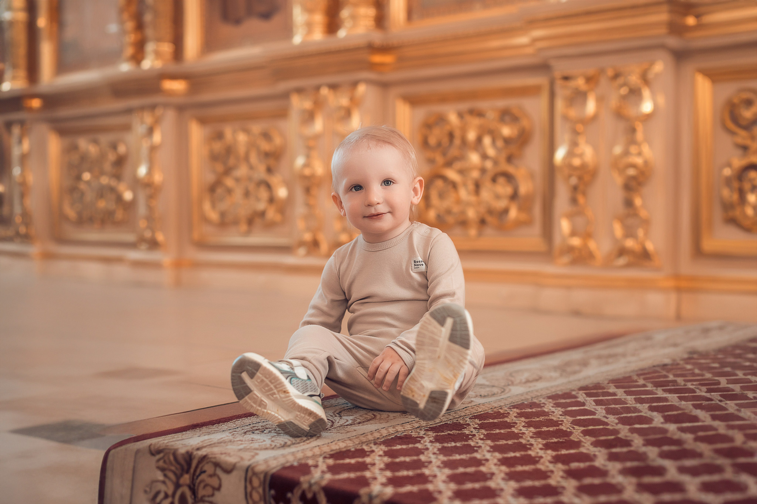 Таинство Крещение Фёдора в Казанском храме. Главная