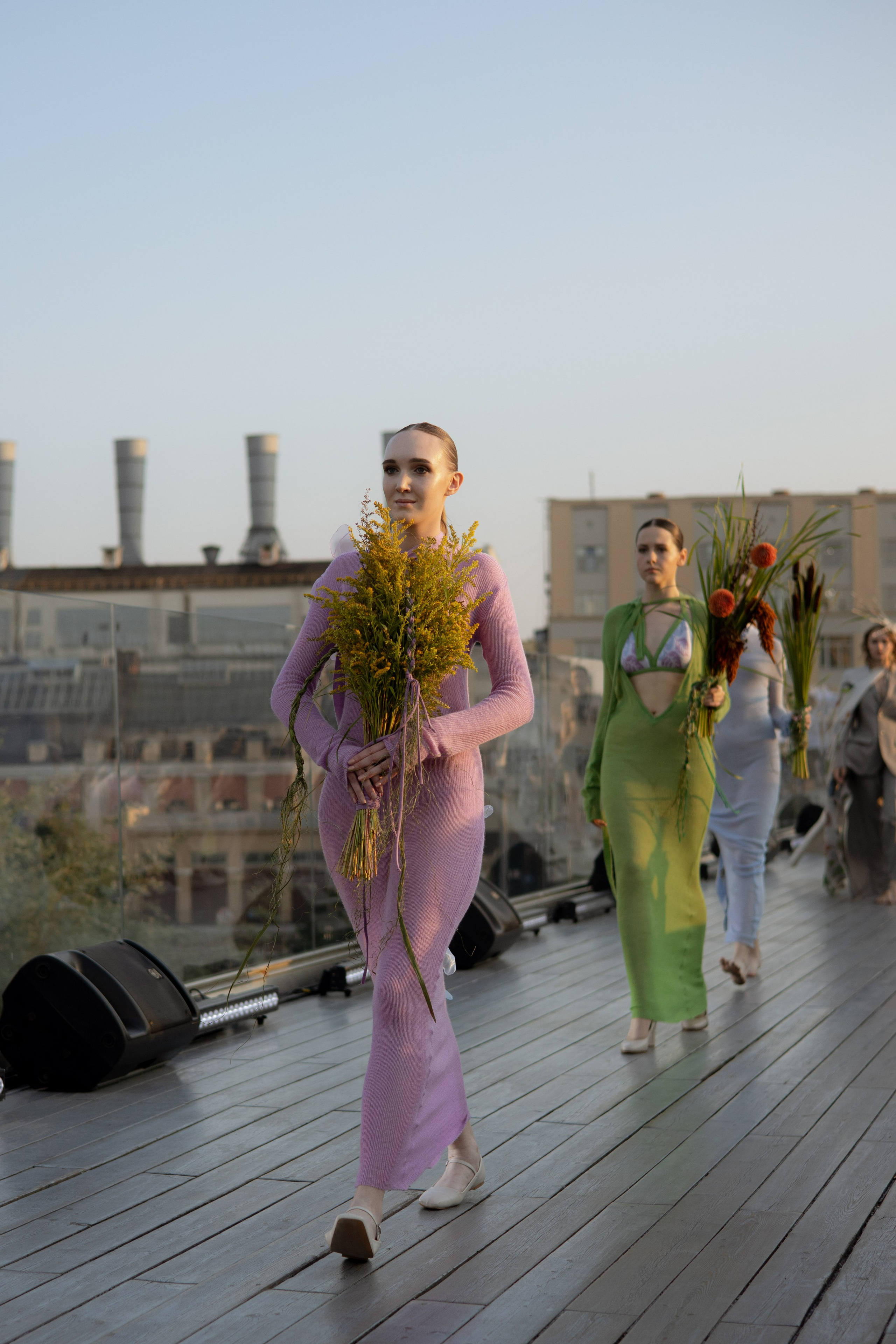 Модный показ. Парящий мост. Оформление свадеб, декор свадеб Вера Маркова, Москва