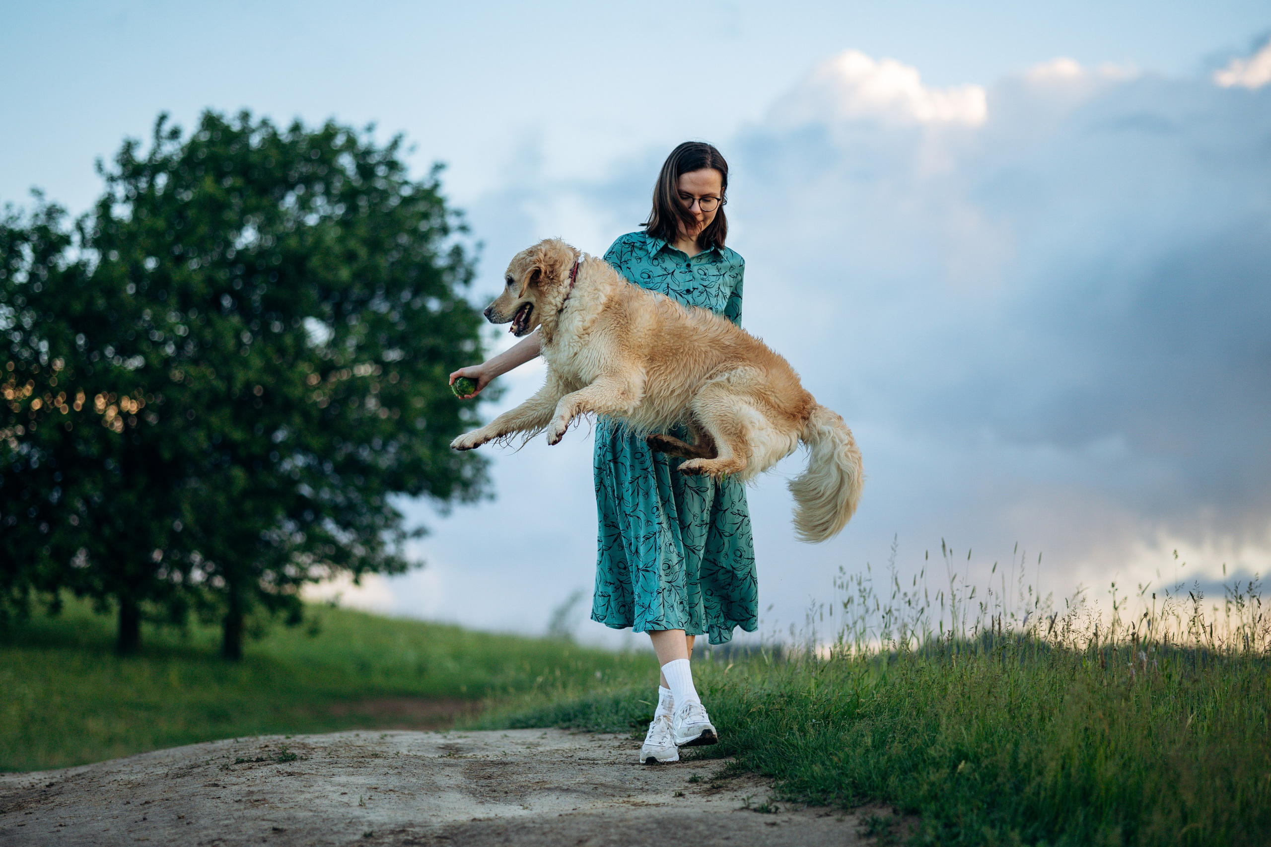 Юля и Руби. Фотограф — Анималист | Санкт-Петербург