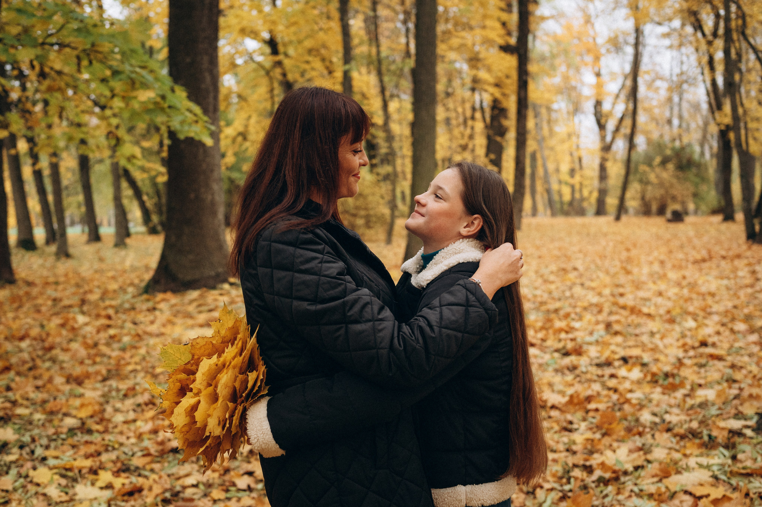 Осенняя для Елены и Саши. Семейный фотограф в Минске Дарья Дреко