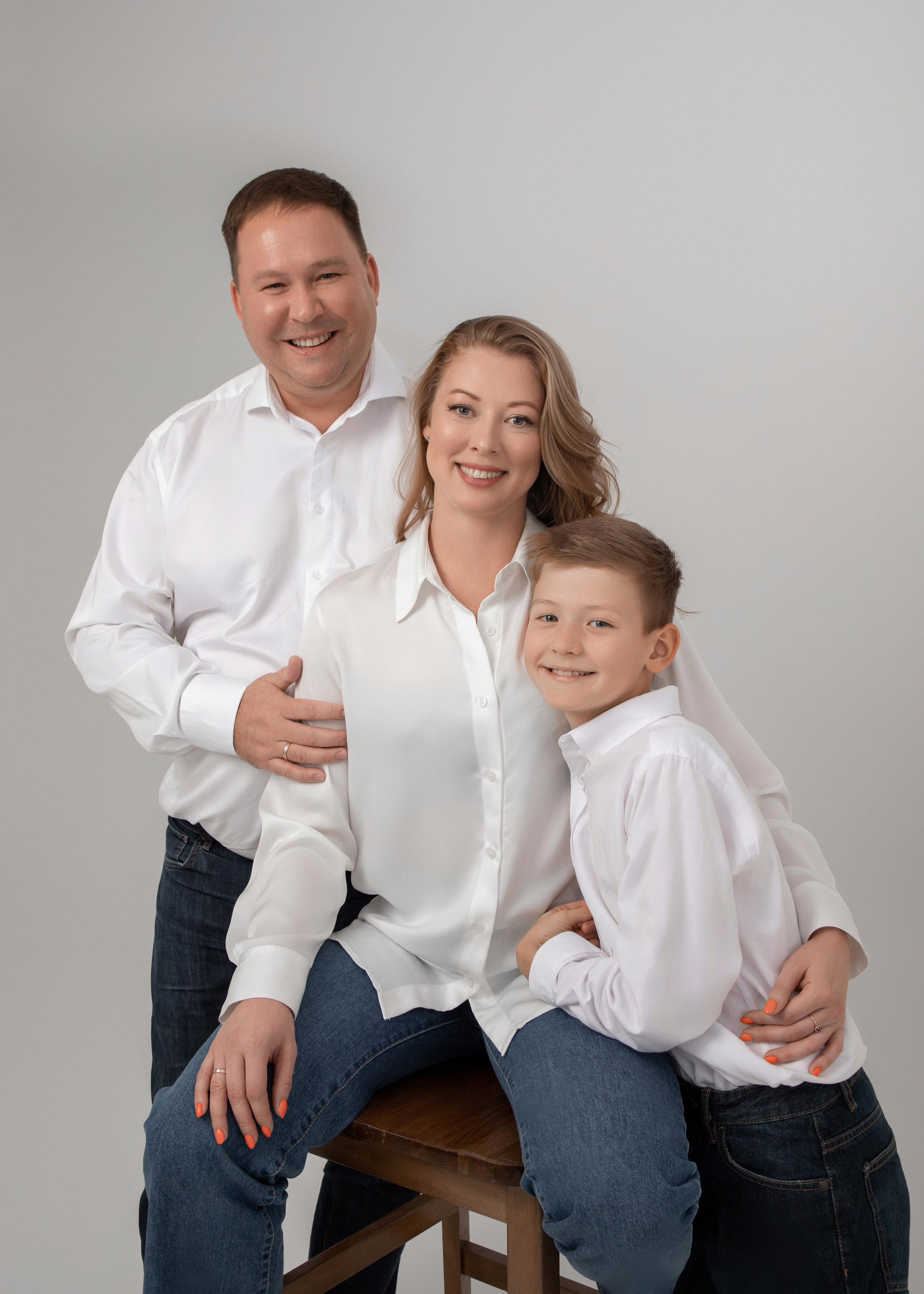 Гульнара, Андрей и Александр. Фотограф Денис Лесковский (Тюмень)