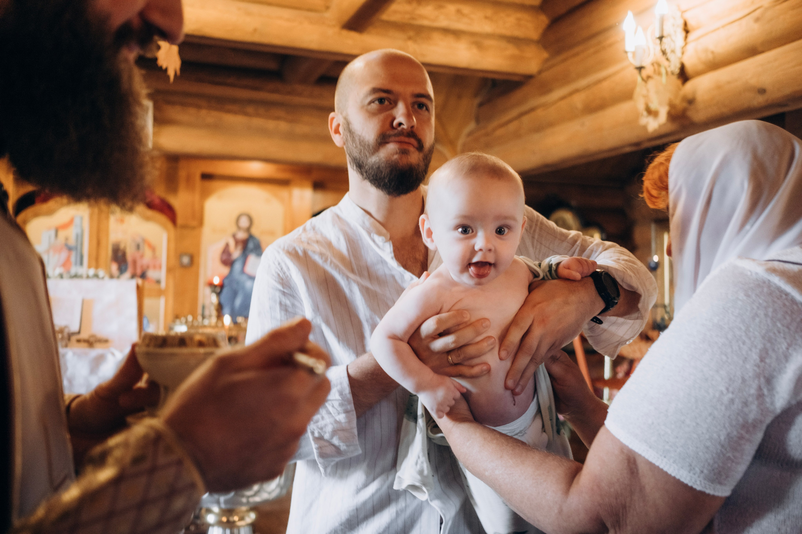 Крещение Луки и Ефима. Главная