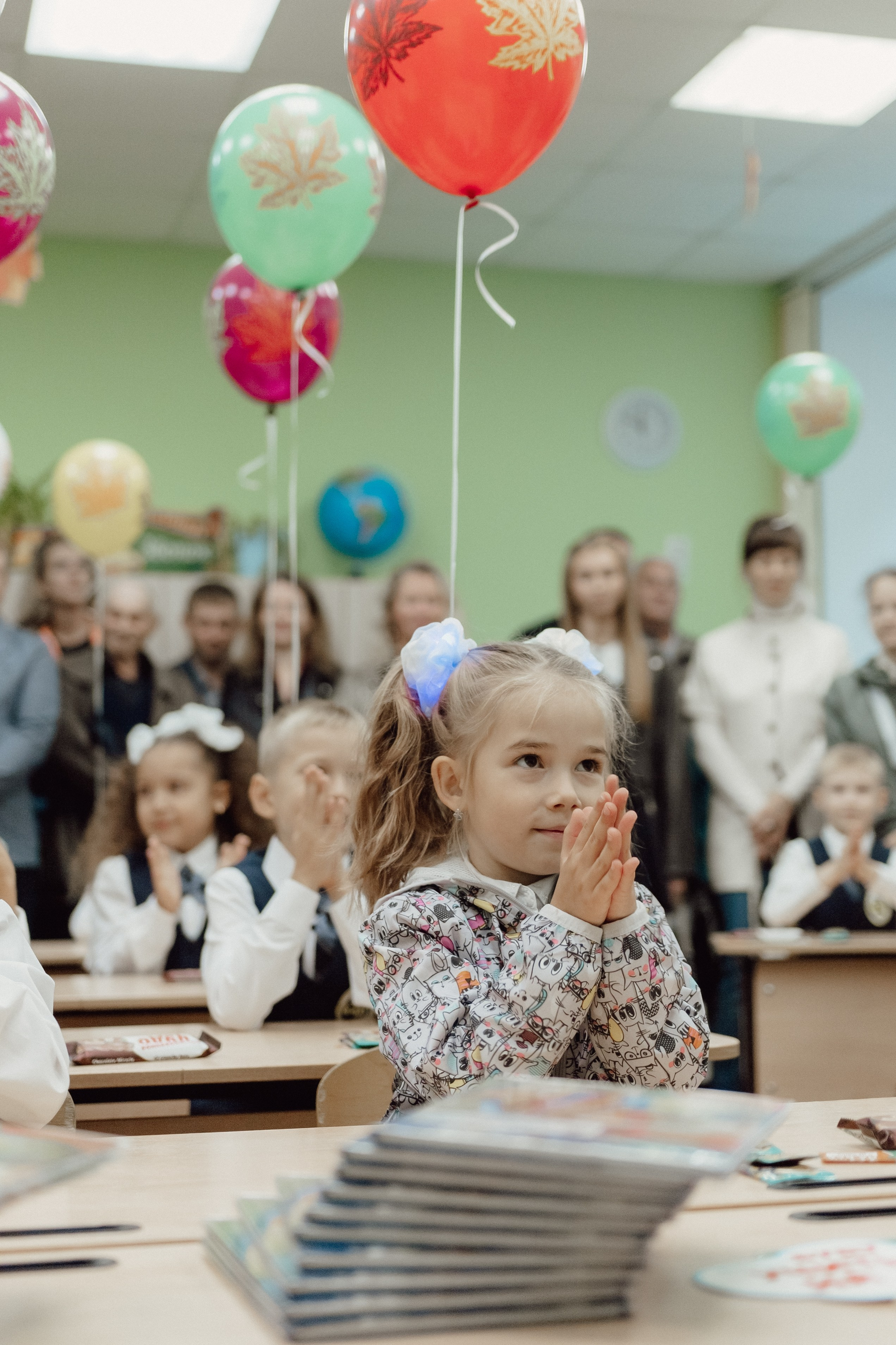 1 сентября 1 «Б» класса. Фотограф в Кирове и Кирово-Чепецке Валерия Шиляева