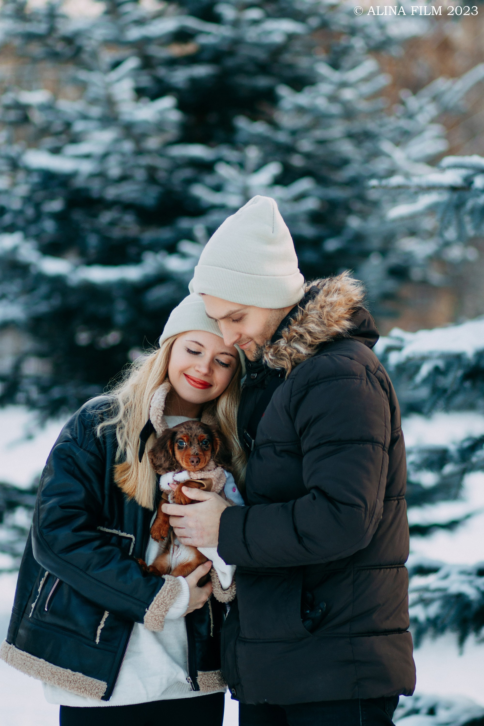 Зимняя прогулка. Фотограф в Санкт-Петербурге Alina Film