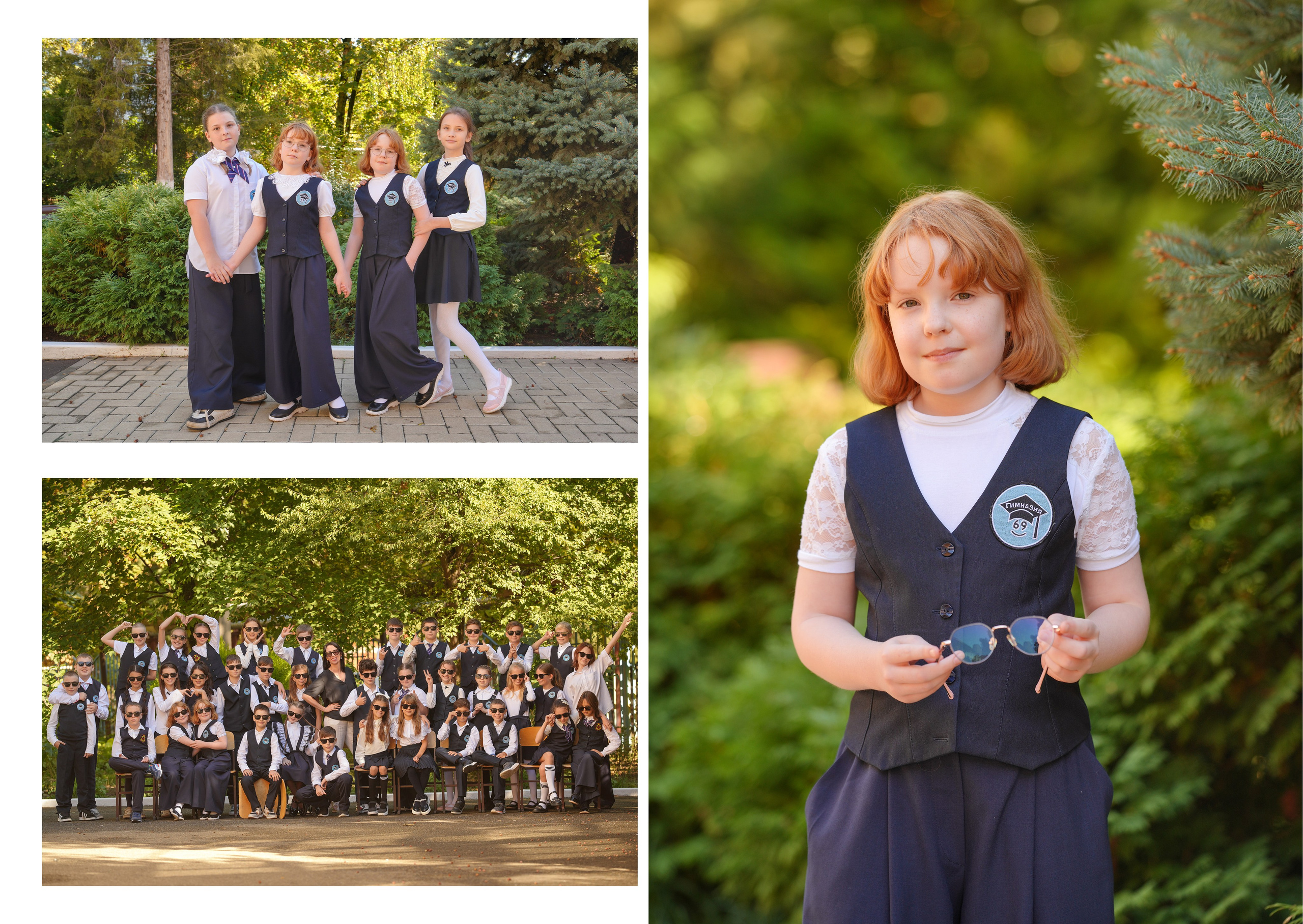 ГИМНАЗИЯ 69 4 Д. Красивый выпускной альбом в Краснодаре