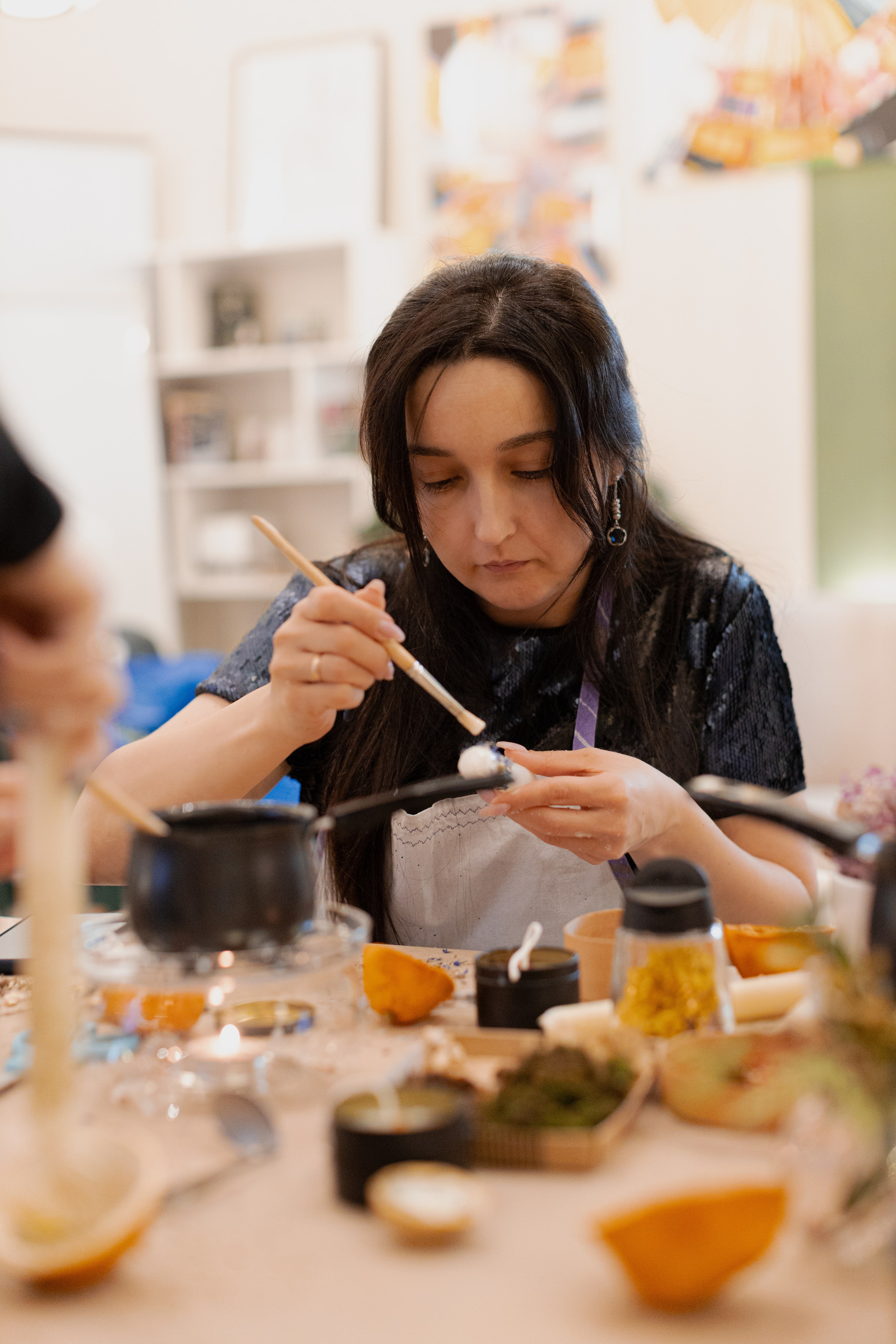 Мк свечи и венок (новогодний корпоратив). Анастасия Ракчеева Художник